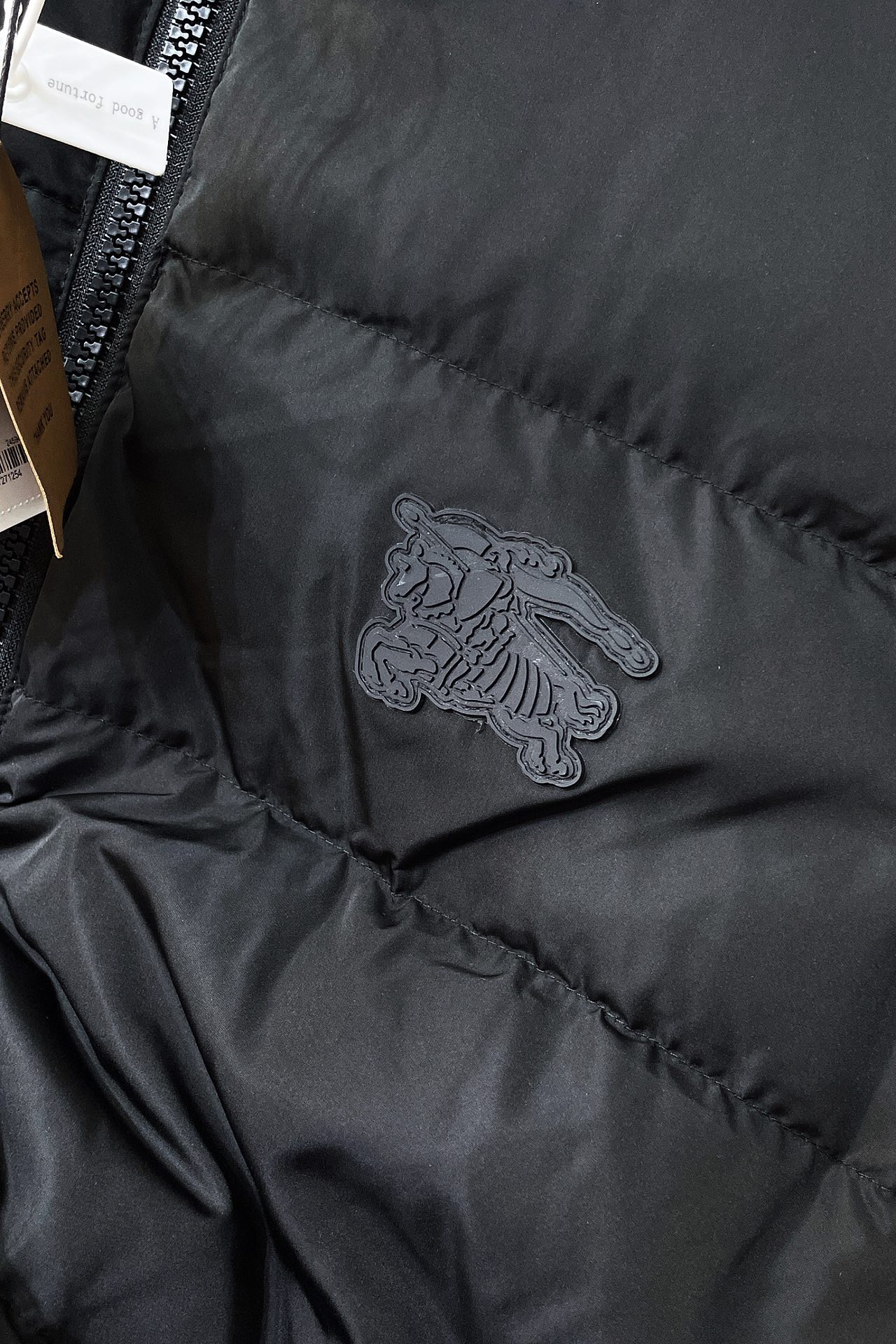 Burberry Couple Down Vest Cotton Plaid M-xl