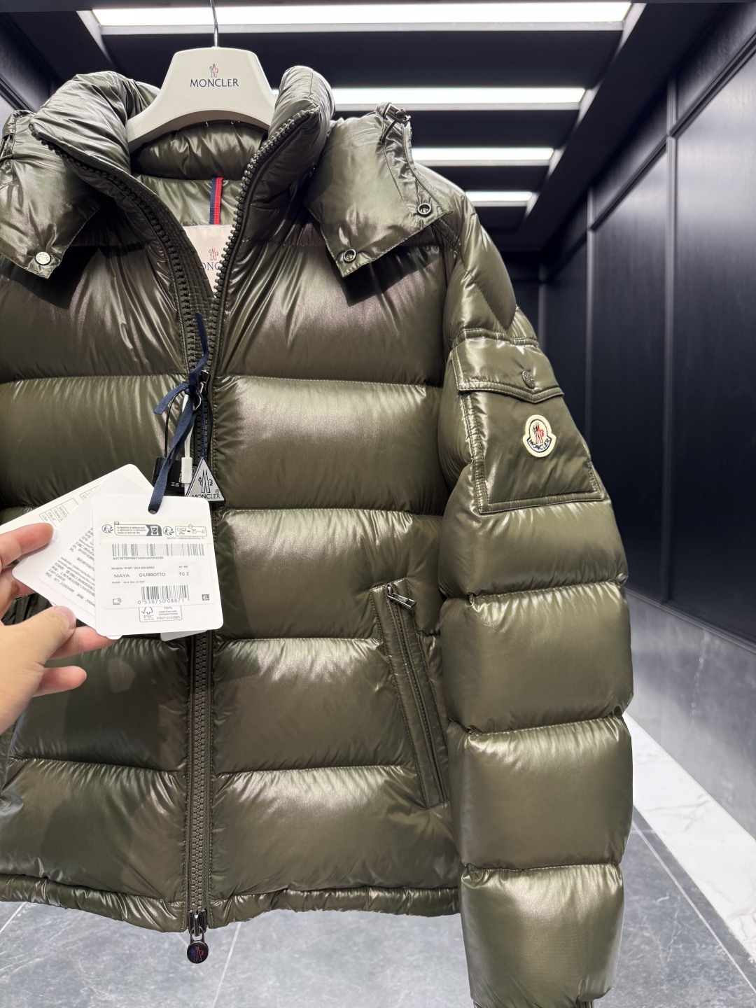 Moncler Male Down Jacket Goose Down S-m-l
