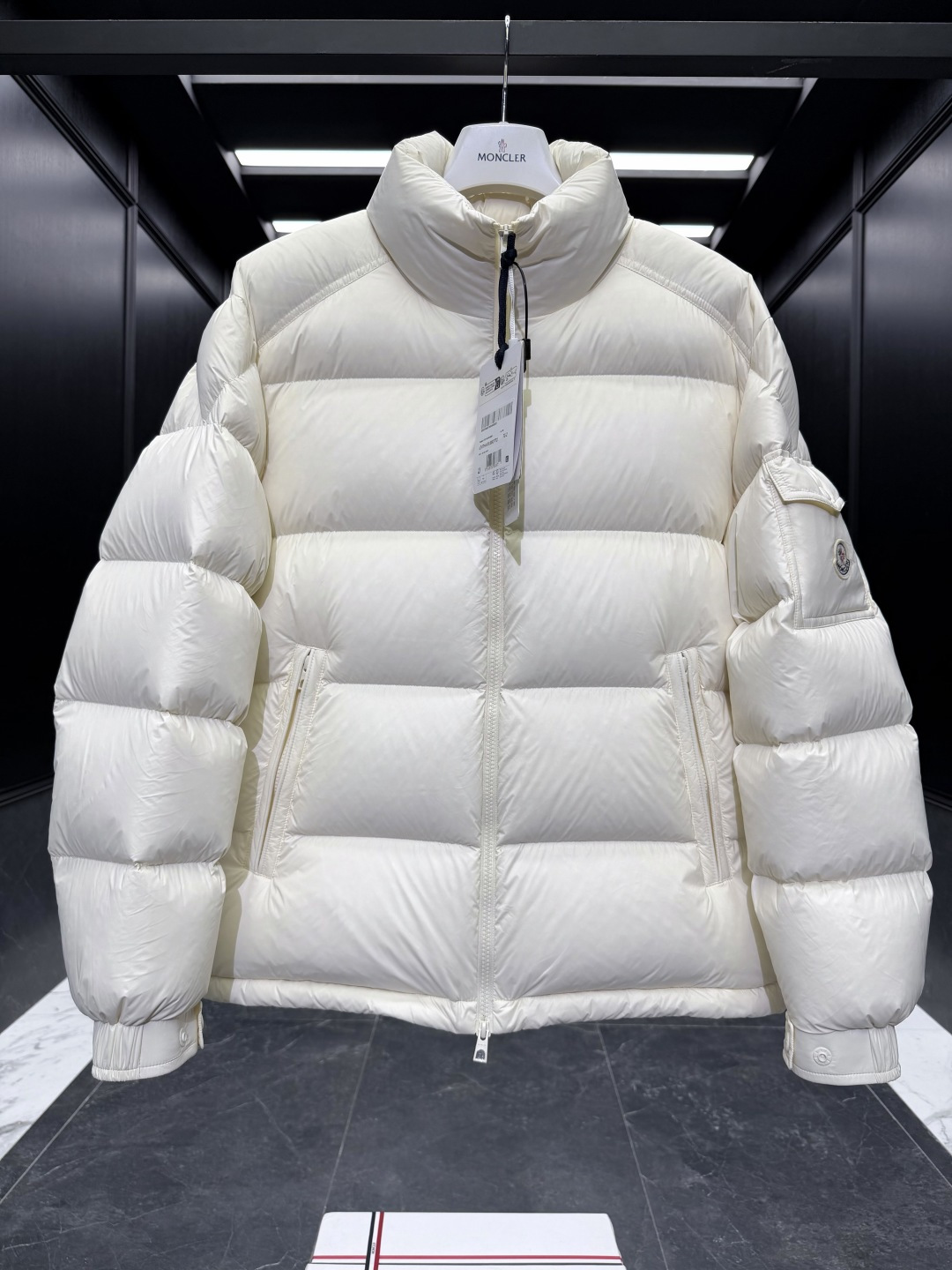 Moncler Male Down Jacket Goose Down Black S-m-l