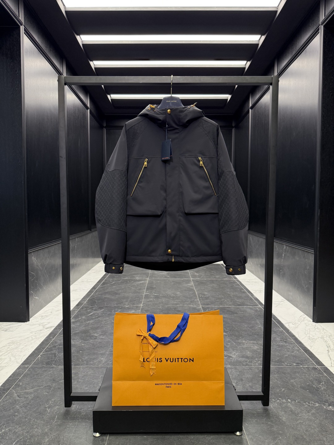 Louis Vuitton Down Jacket Goose Down Hooded S-m-l-xl