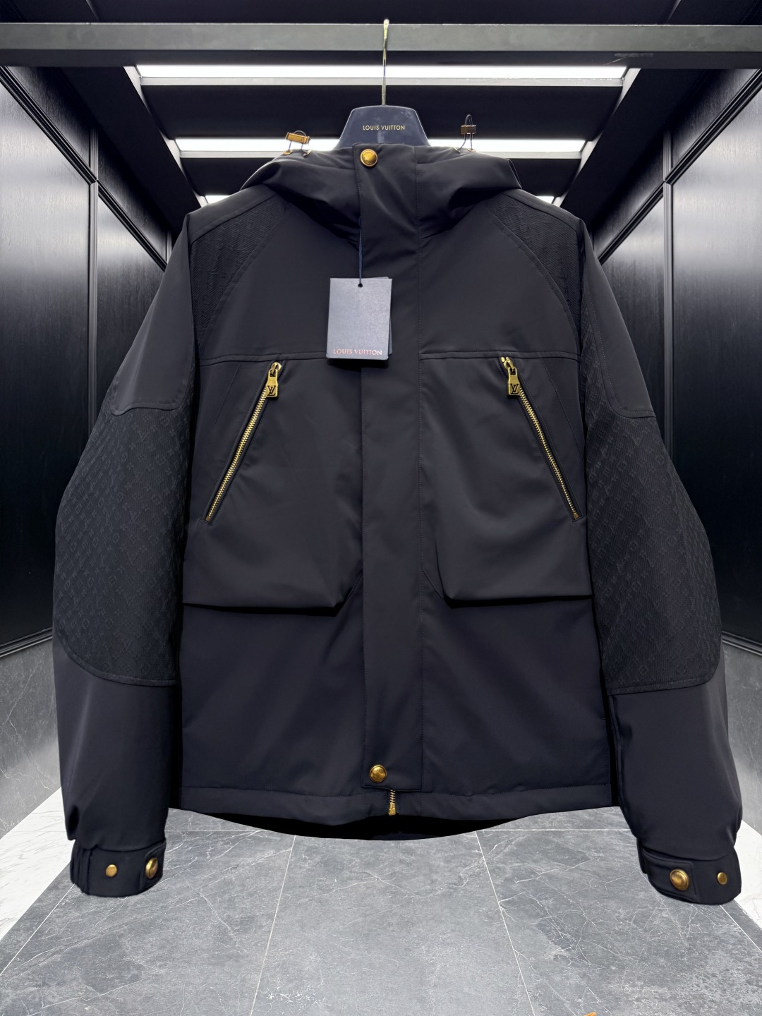 Louis Vuitton Down Jacket Goose Down Hooded S-m-l-xl