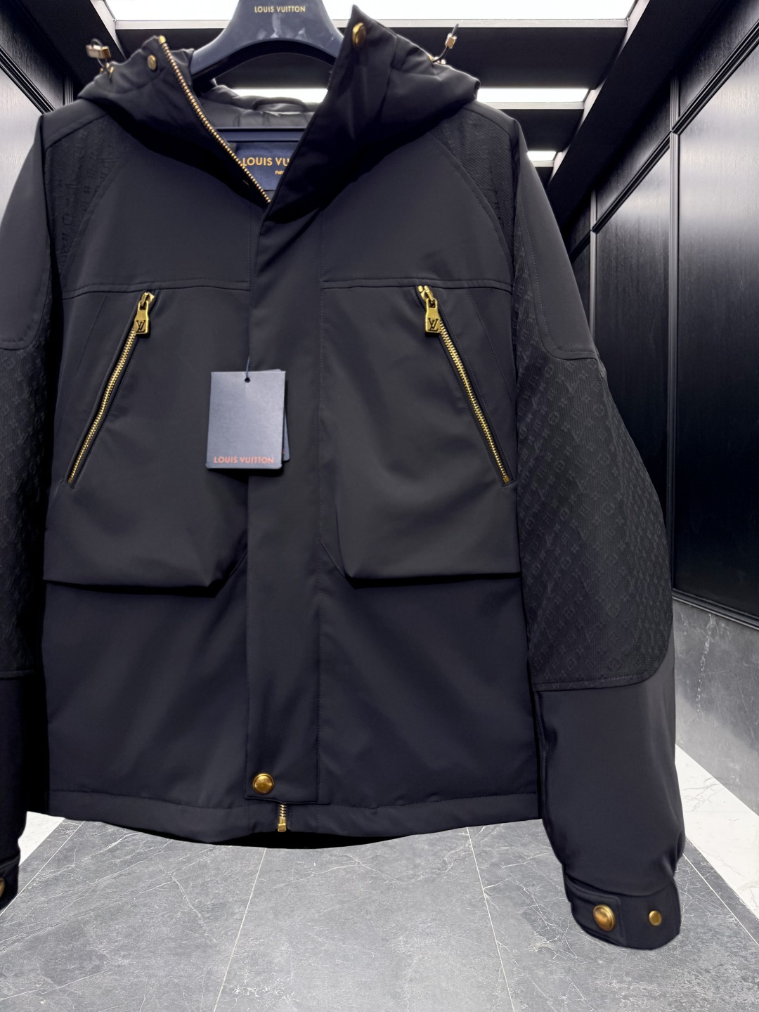 Louis Vuitton Down Jacket Goose Down Hooded S-m-l-xl