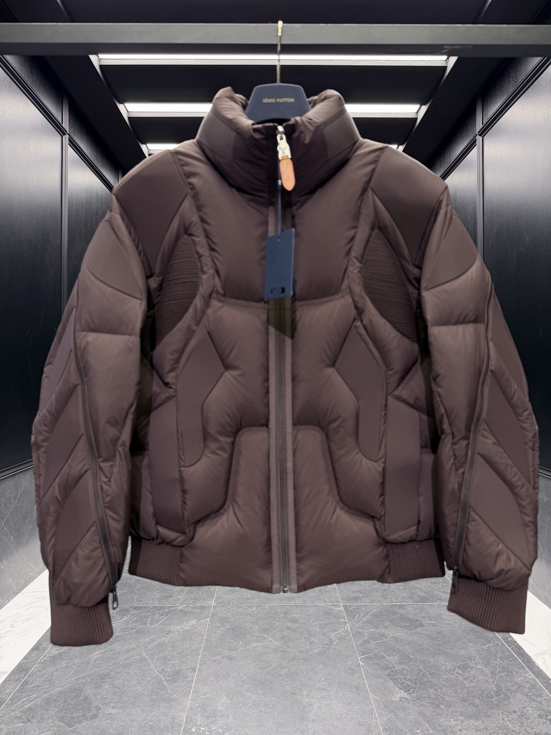 Louis Vuitton Male Down Jacket Goose Down Black S-l