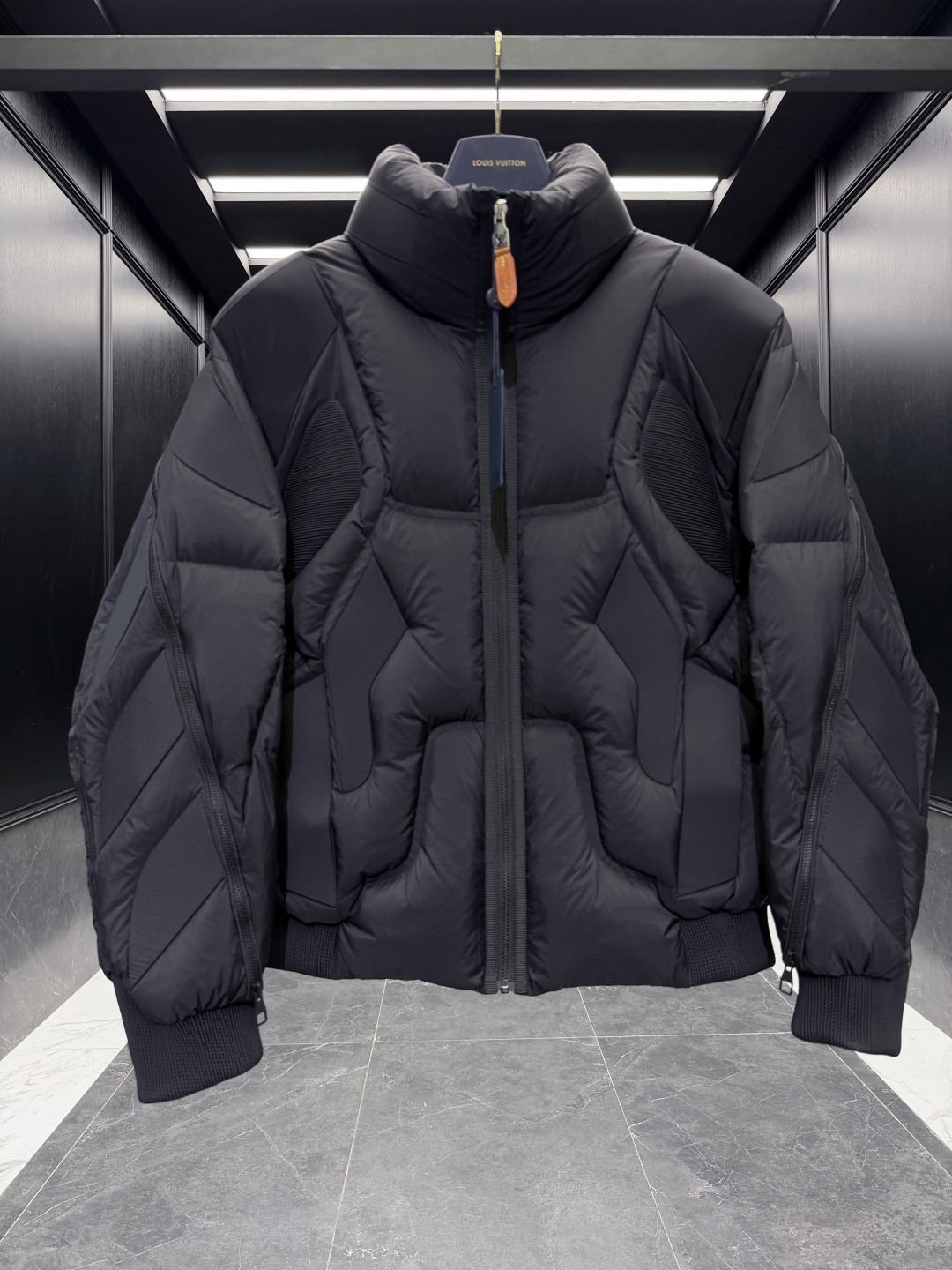 Louis Vuitton Male Down Jacket Goose Down Black S-l