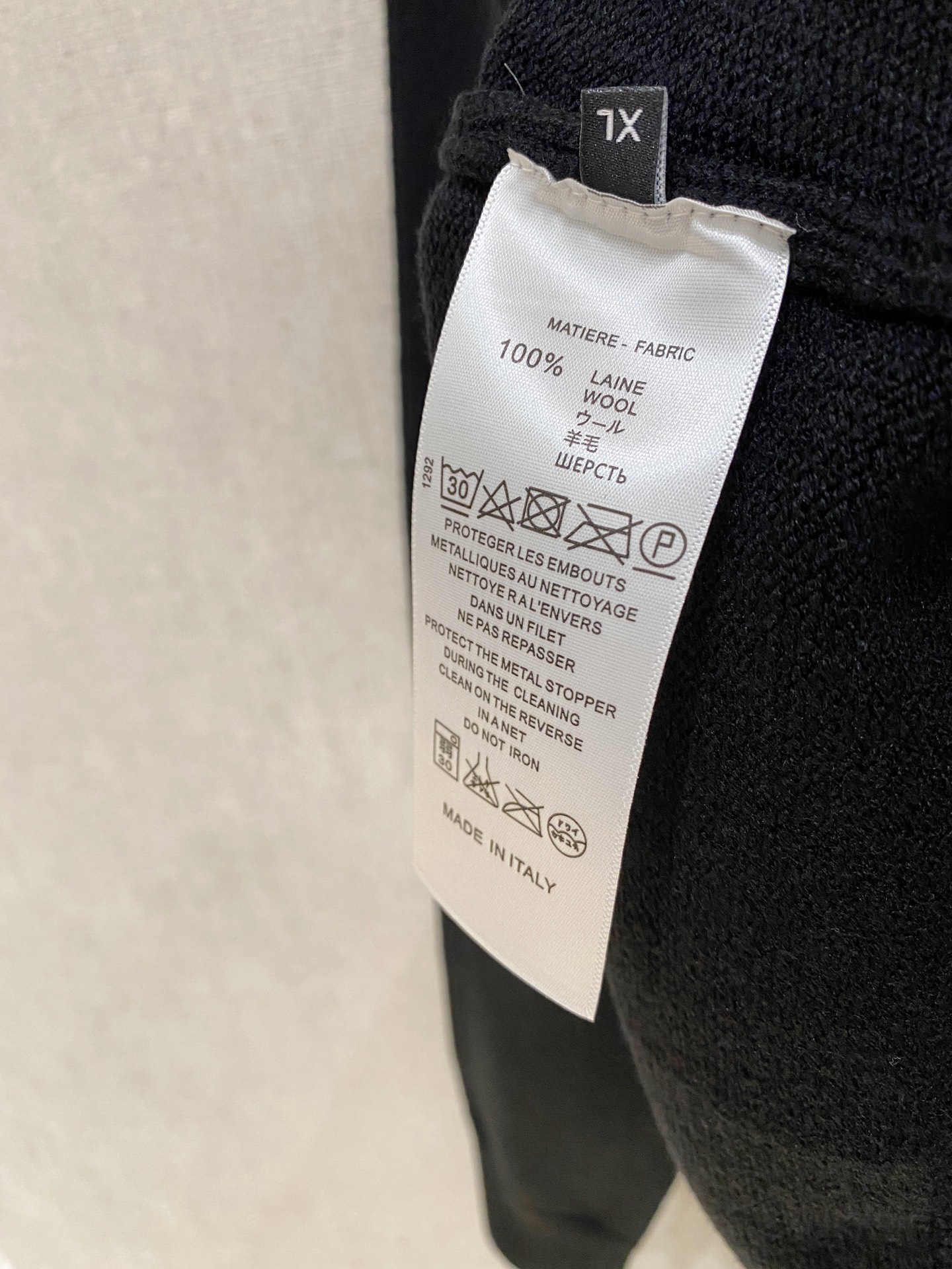 Armani Male Basic Clothing Wool M-xxxl