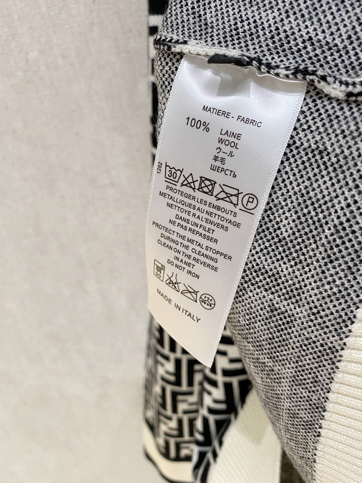 Fendi Male Basic Clothing Wool M-xxxl