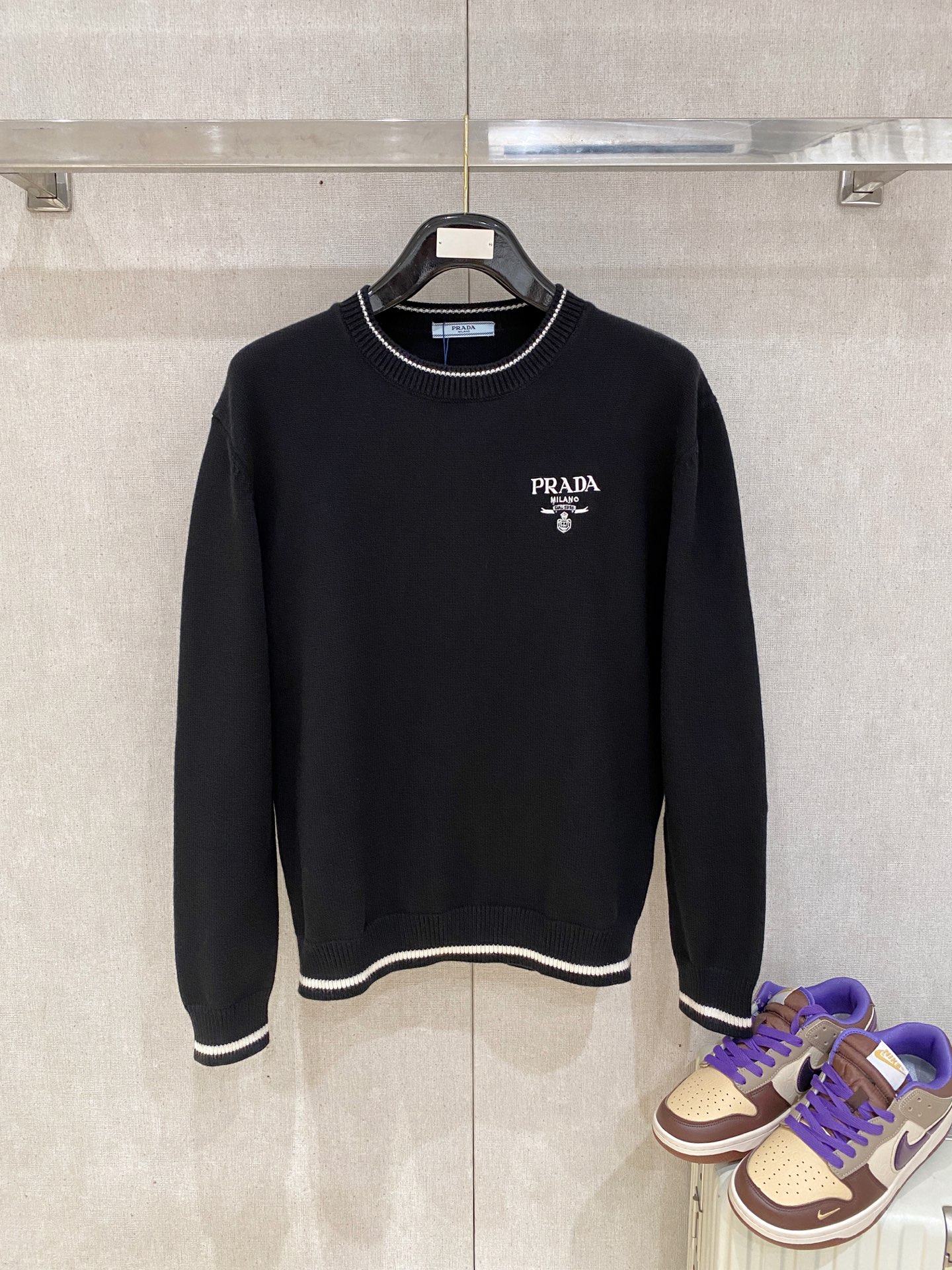 Prada Male Basic Clothing Wool M-xxxl