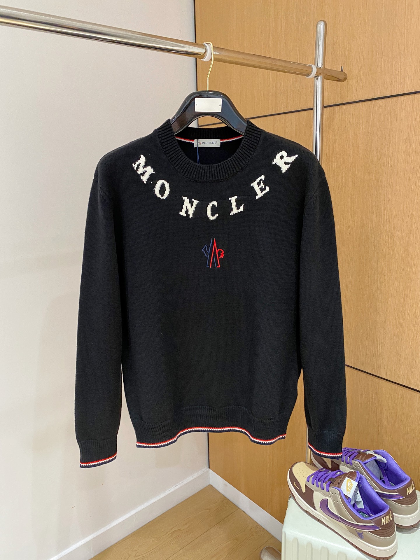 Moncler Male Basic Clothing Wool M-l-xxxl