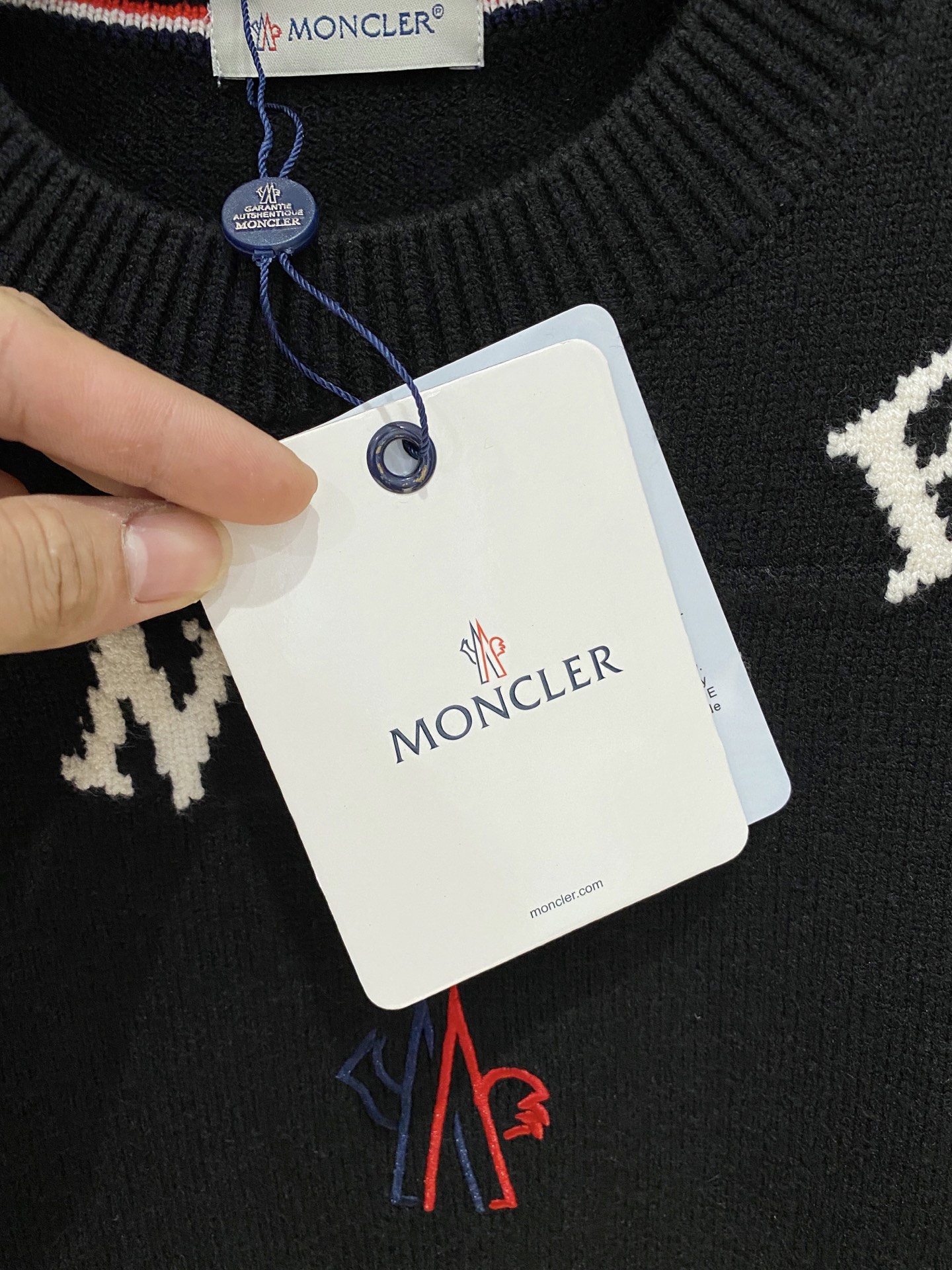 Moncler Male Basic Clothing Wool M-l-xxxl