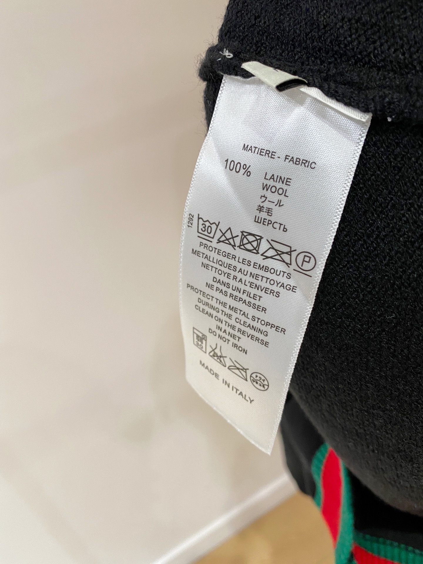 Gucci Male Basic Clothing Wool M-xxxl