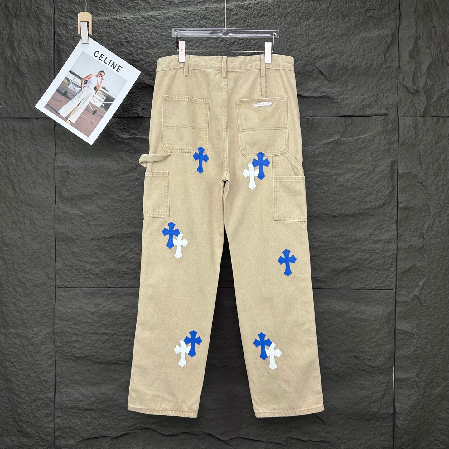 Chrome Hearts Couple Jeans Loose Fit