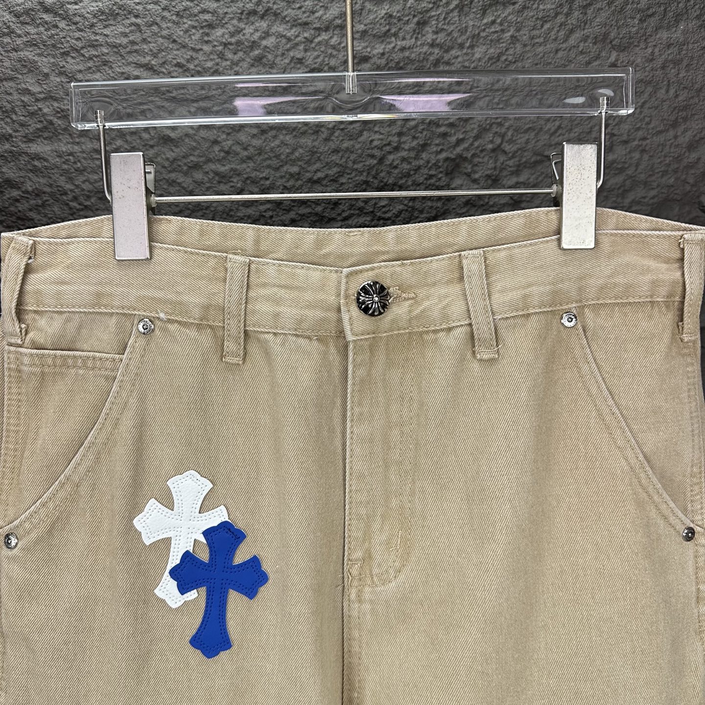 Chrome Hearts Couple Jeans Loose Fit