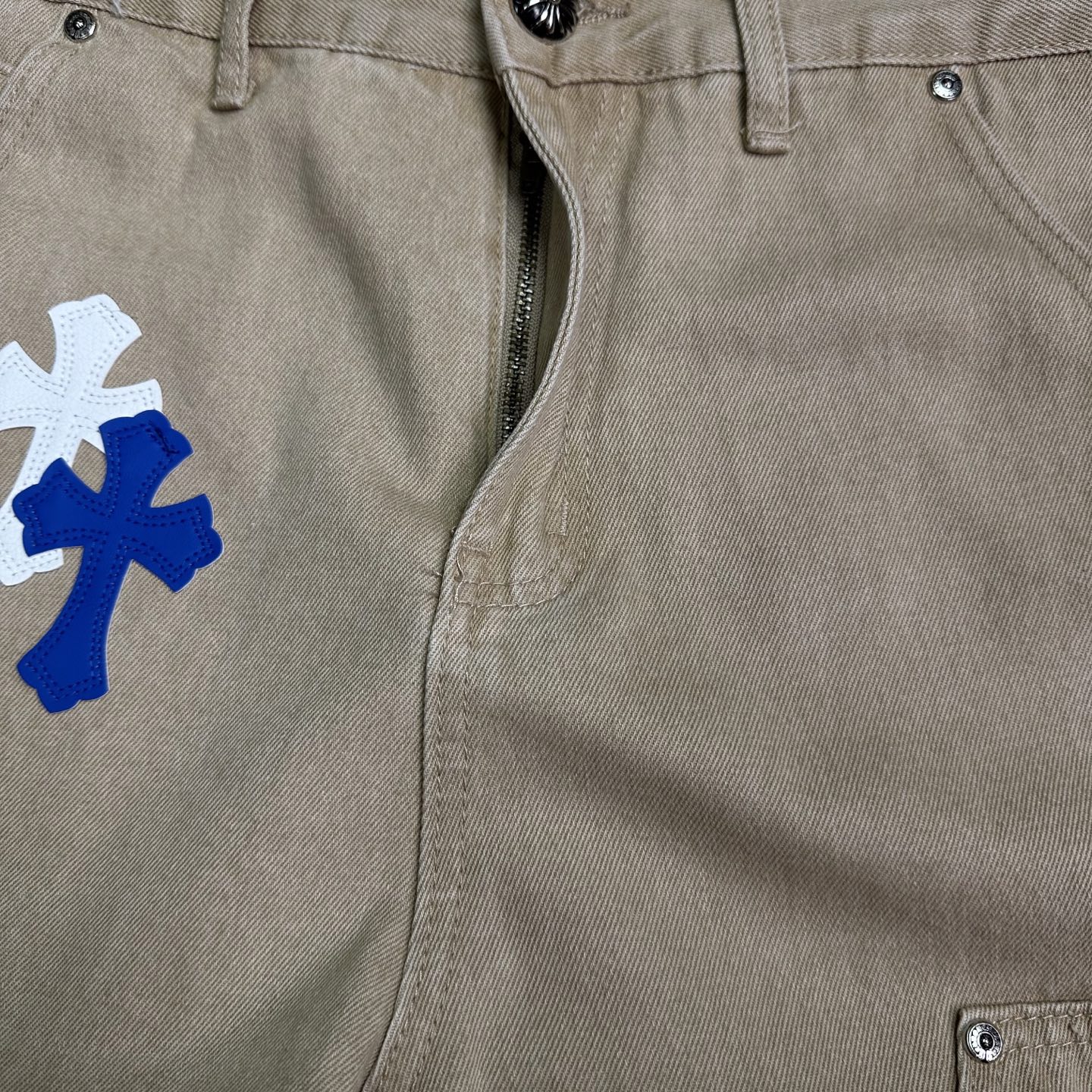 Chrome Hearts Couple Jeans Loose Fit