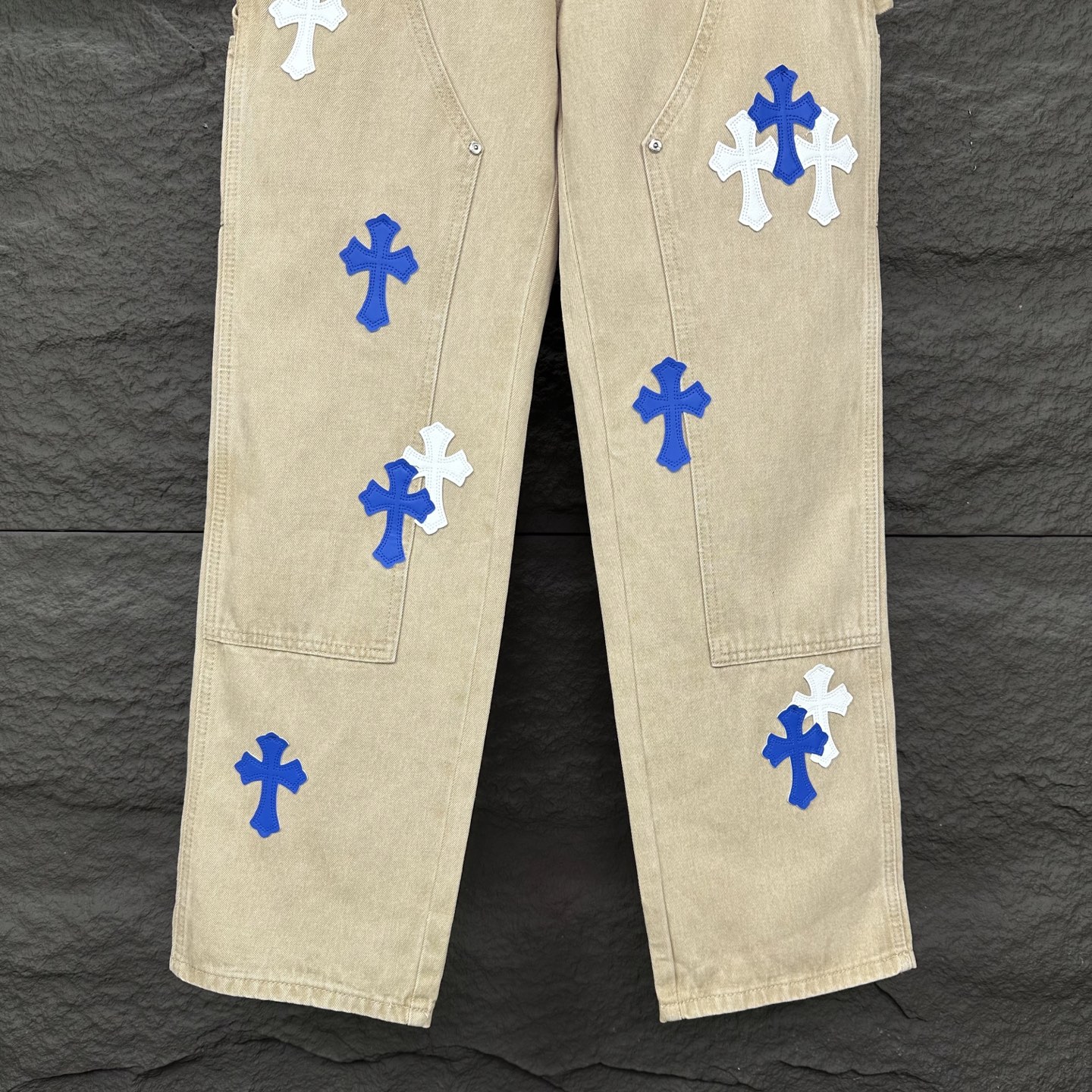 Chrome Hearts Couple Jeans Loose Fit