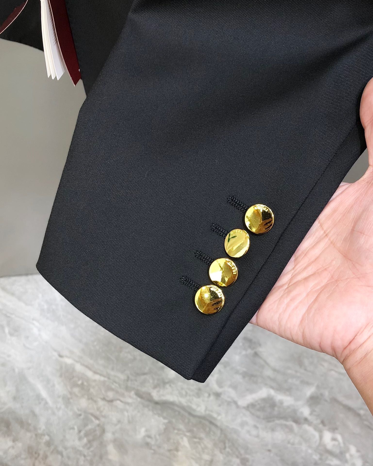 Gucci Male Basic Clothing Polyester Black S-xl