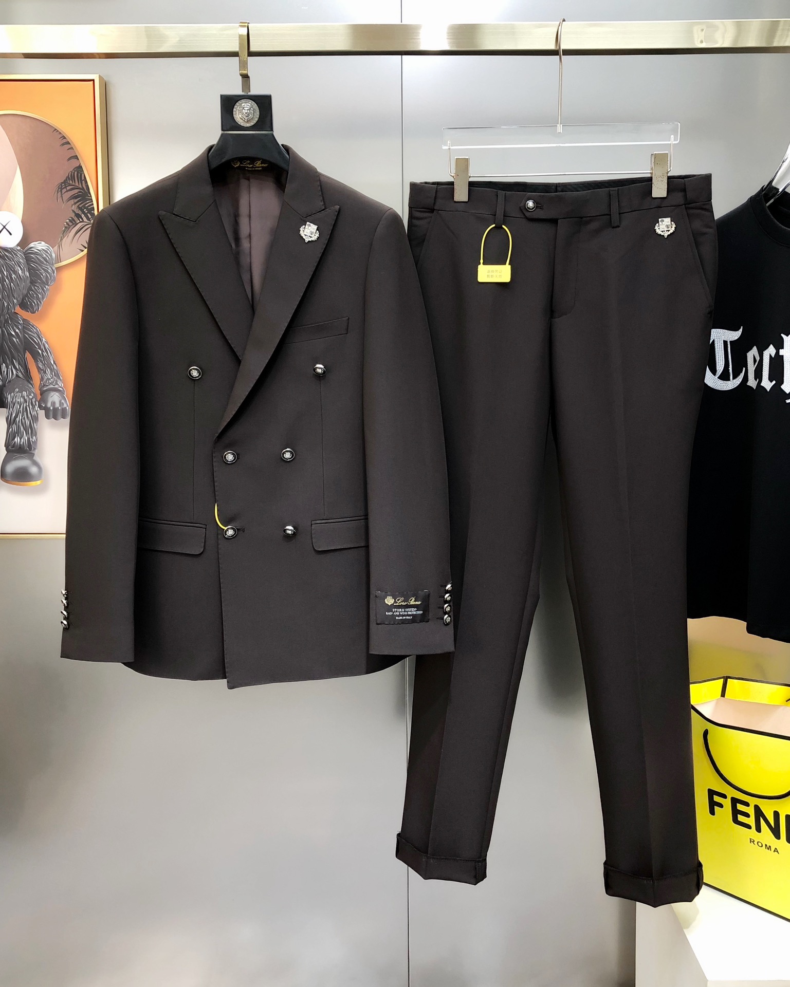 Loro Piana Male Basic Clothing Polyester S-l-xl