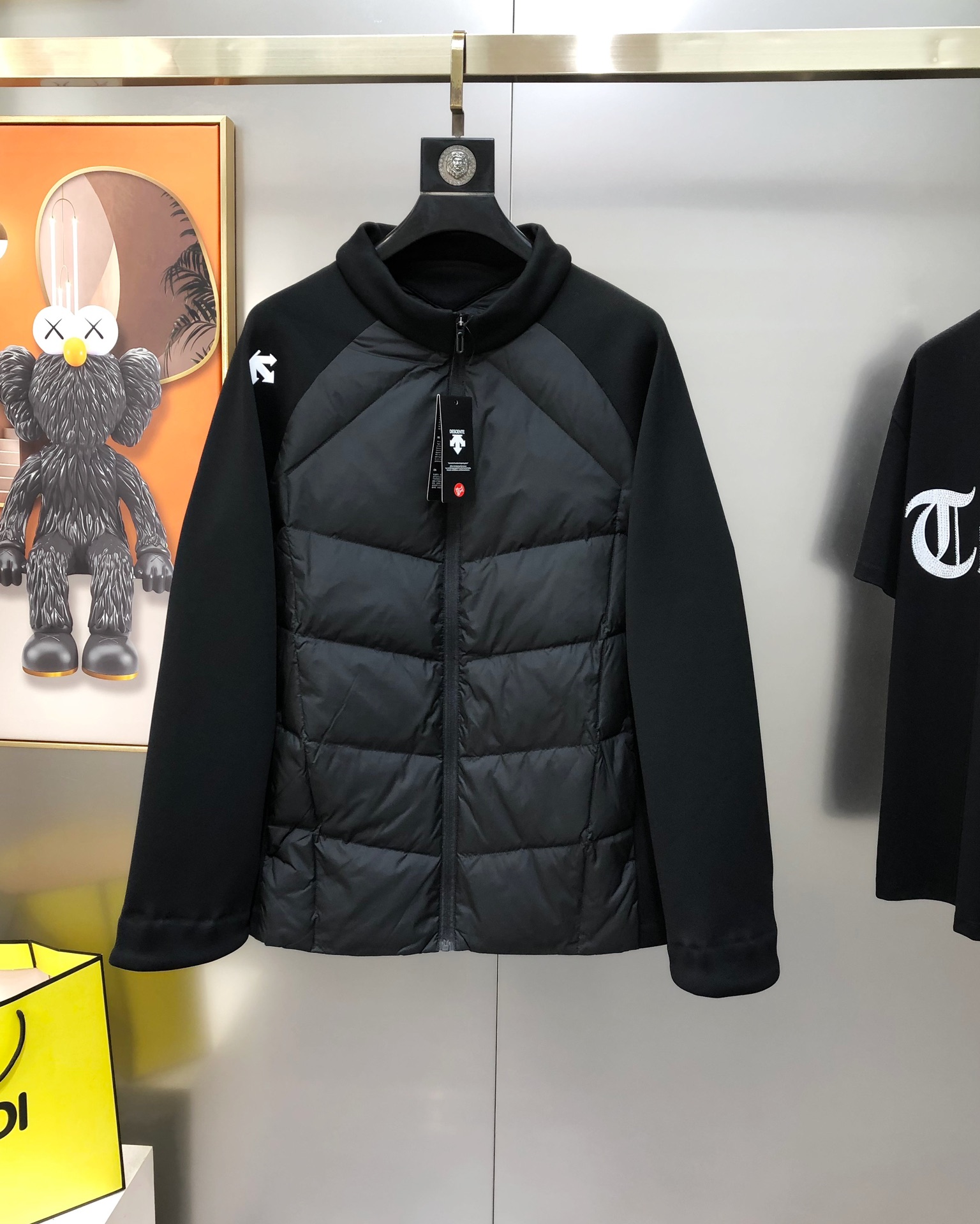 Descente Male Down Jacket Cotton Fleece Lined S-m-xl