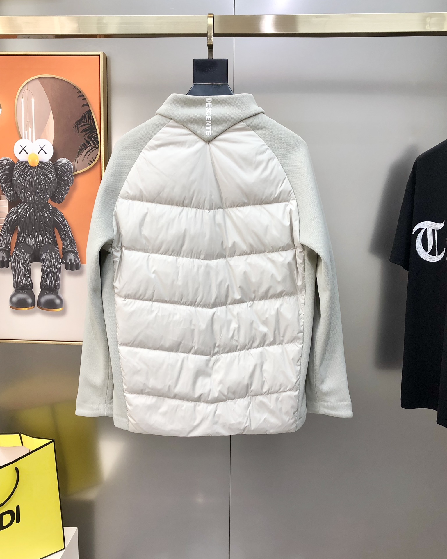 Descente Male Down Jacket Cotton Fleece Lined S-m-xl