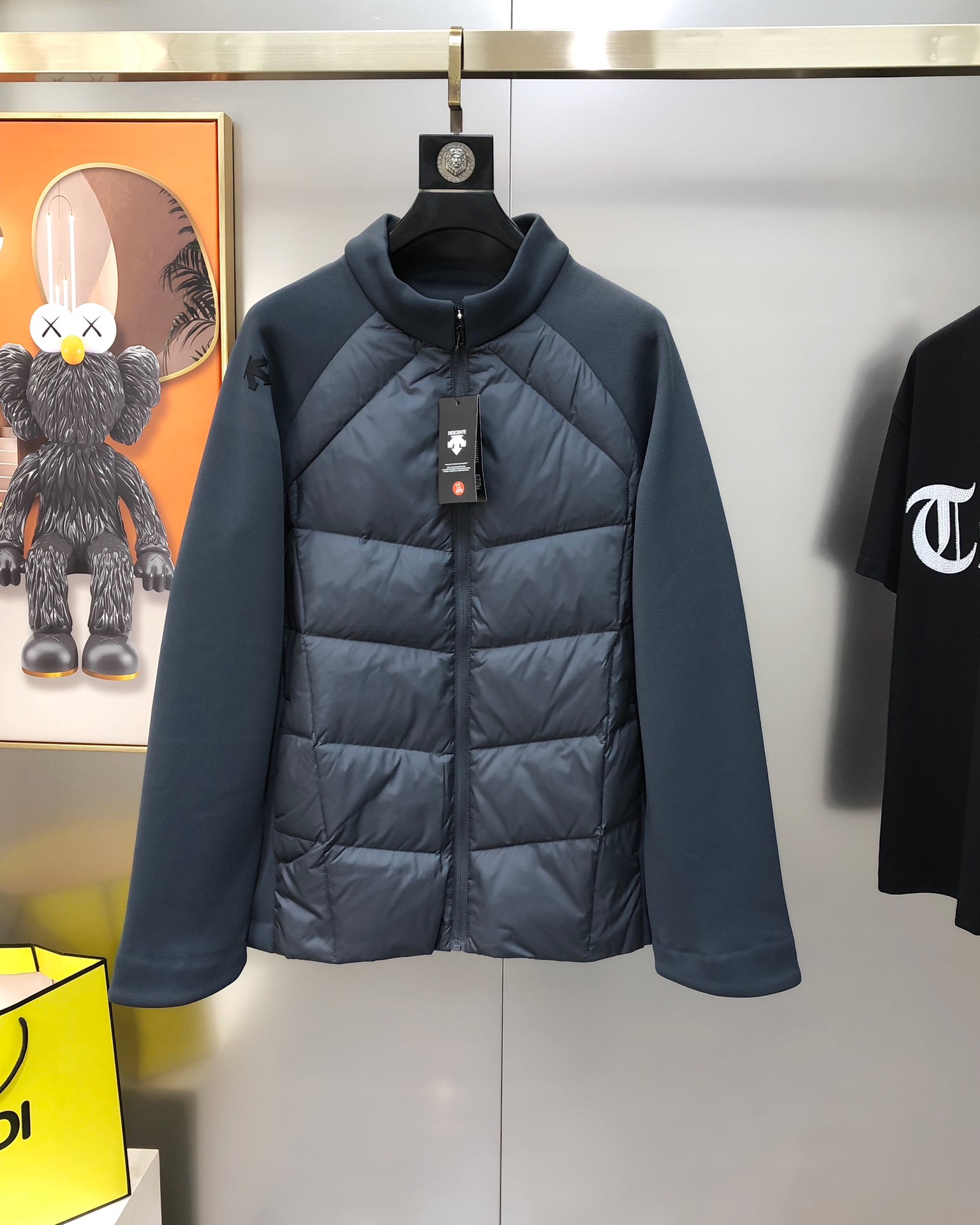 Descente Male Down Jacket Cotton Fleece Lined S-m-xl