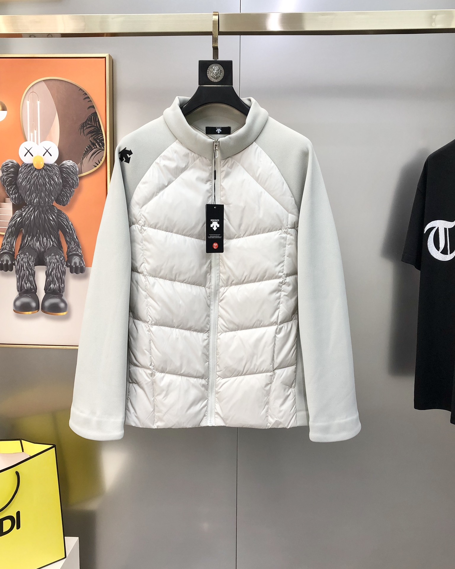 Descente Male Down Jacket Cotton Fleece Lined S-m-xl