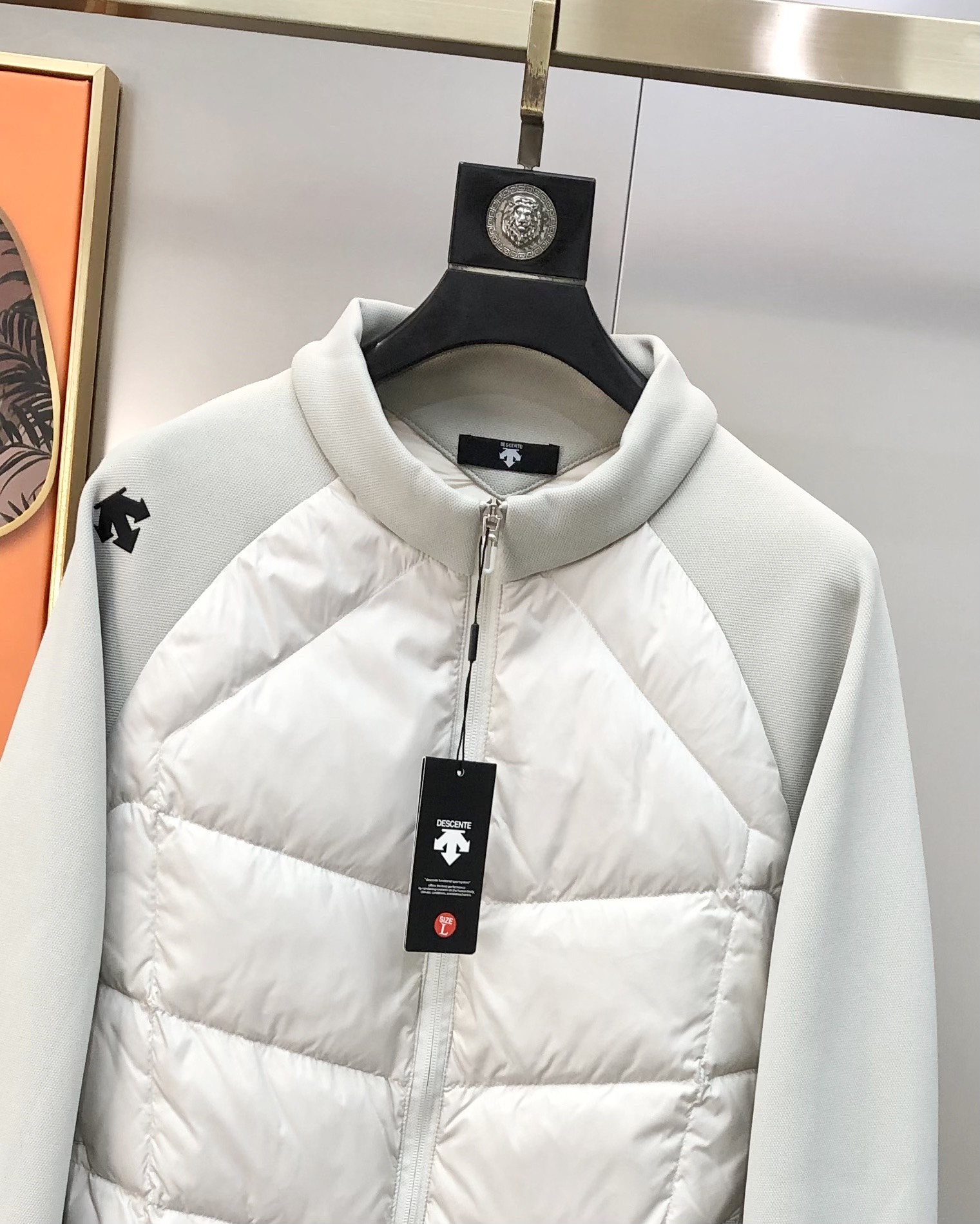 Descente Male Down Jacket Cotton Fleece Lined S-m-xl