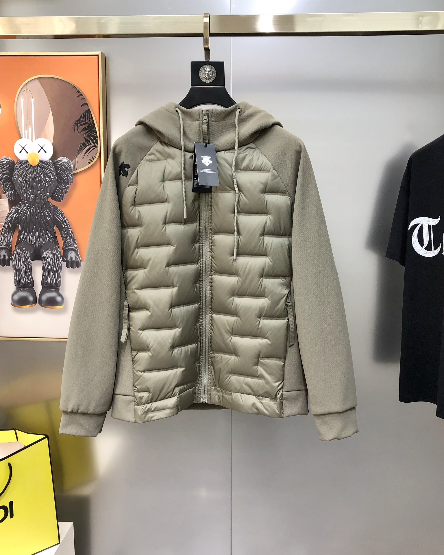 Descente Male Down Jacket Cotton Hooded S-m-xl