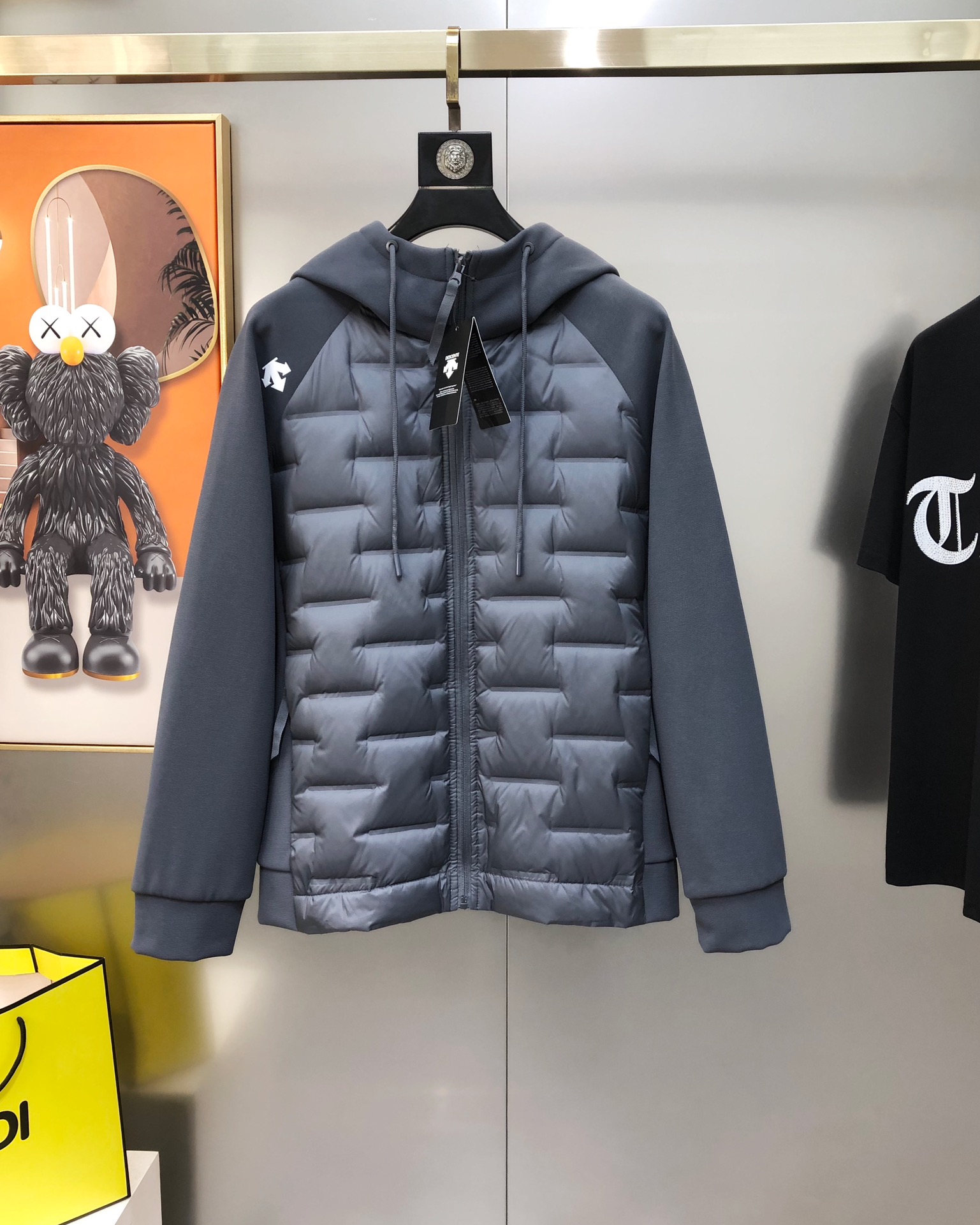 Descente Male Down Jacket Cotton Hooded S-m-xl