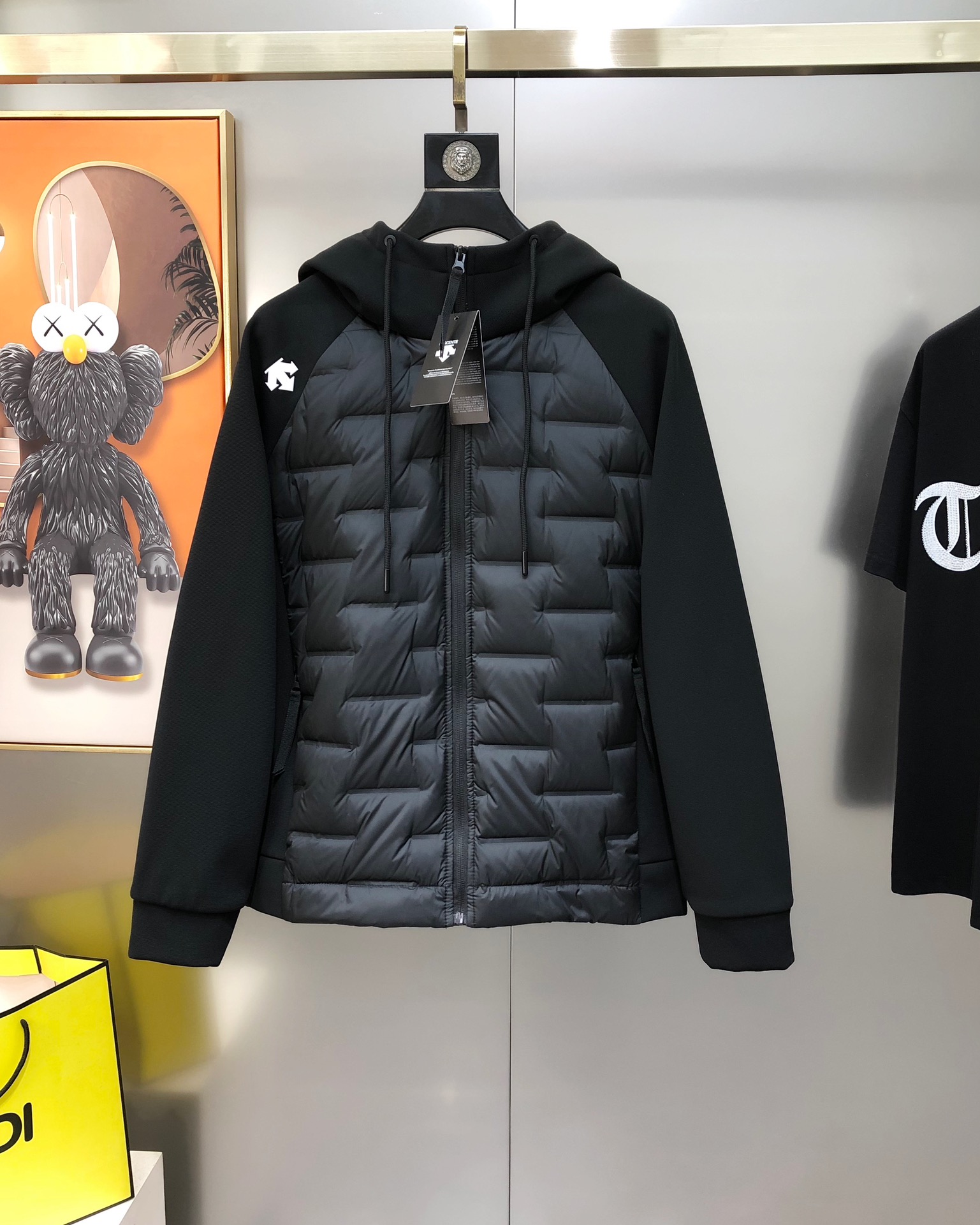 Descente Male Down Jacket Cotton Hooded S-m-xl