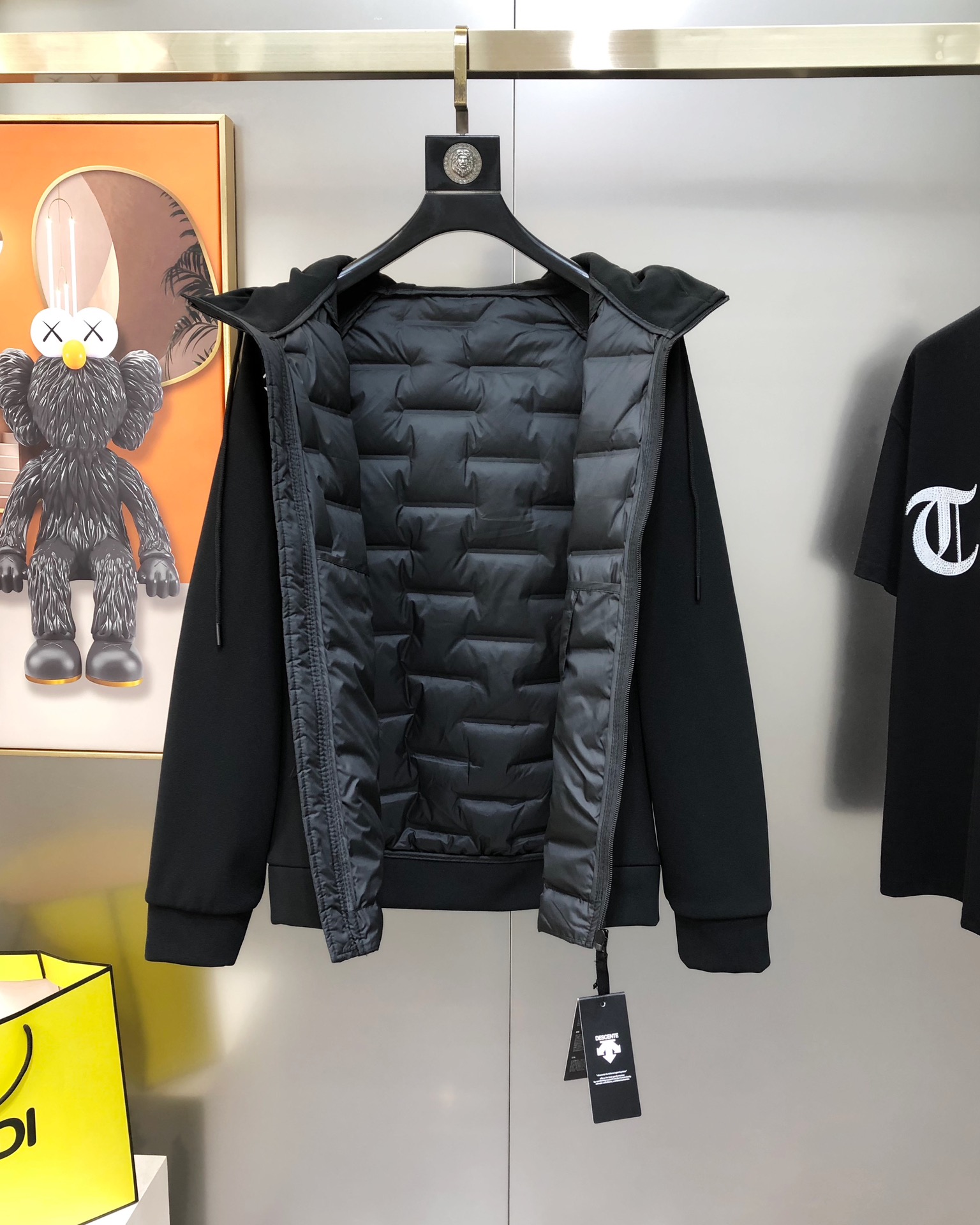 Descente Male Down Jacket Cotton Hooded S-m-xl