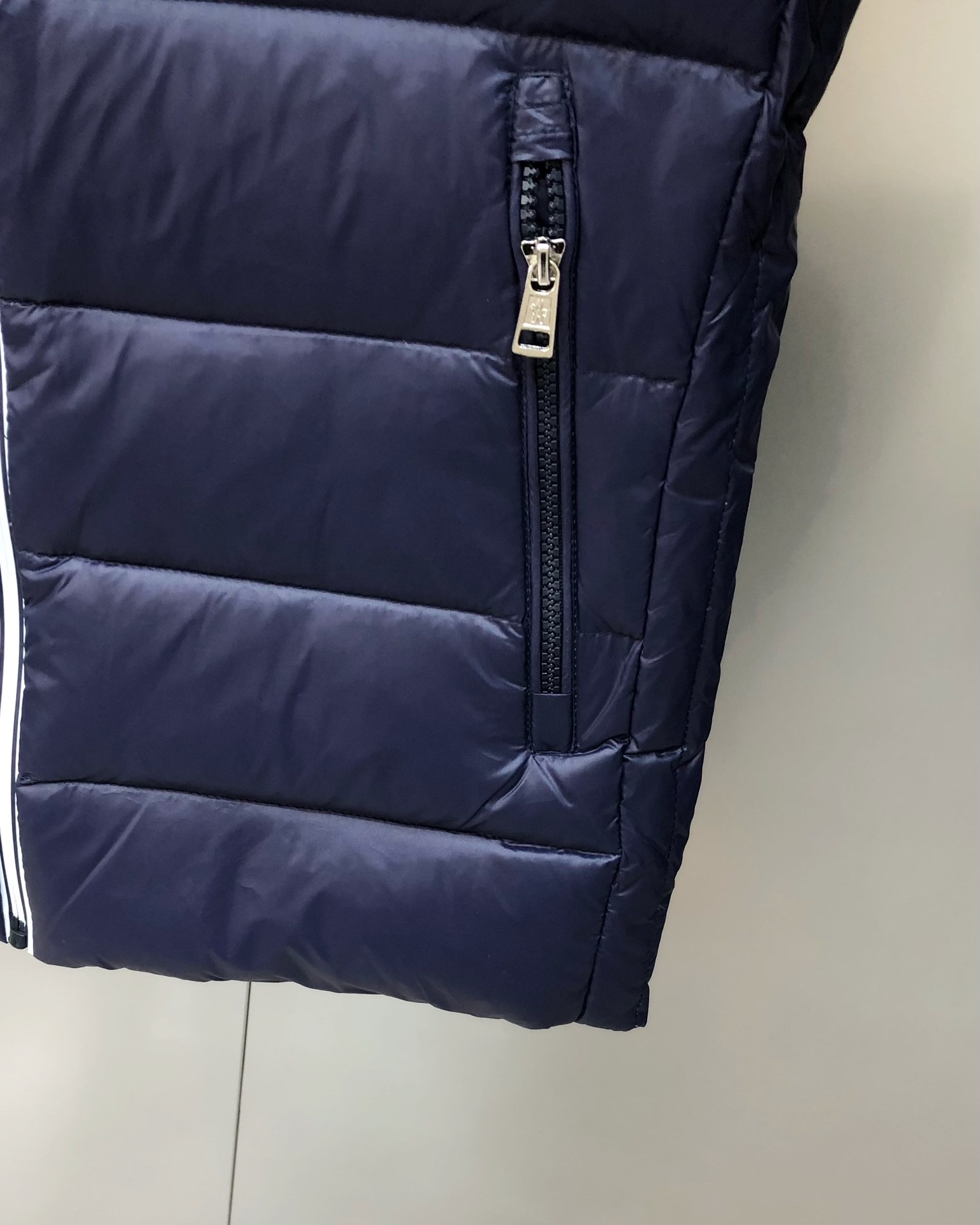 Moncler Male Down Jacket White Duck Down Blue M-l-xl