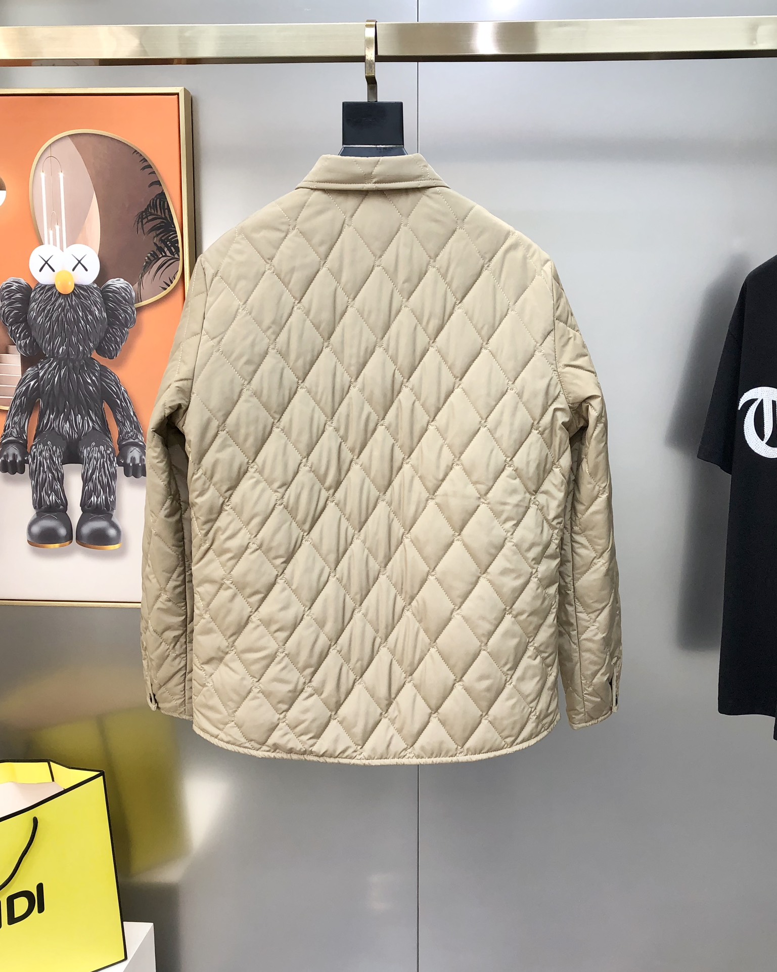 Burberry Male Jacket Cotton Black Plaid M-xl