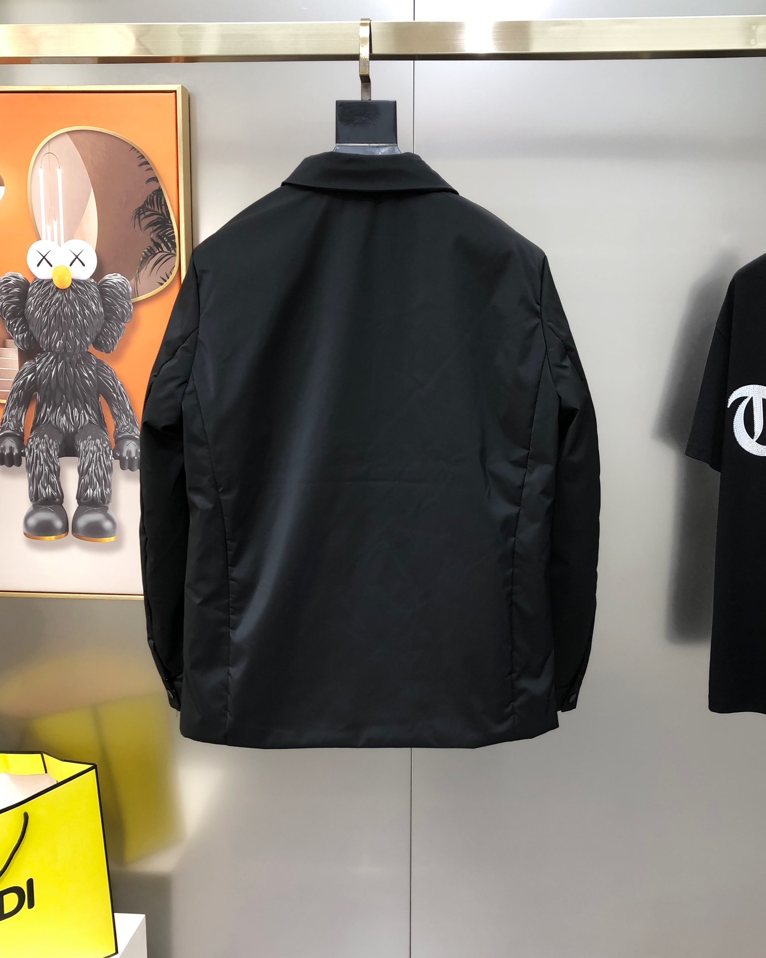 Burberry Male Jacket Cotton Black Plaid M-xl