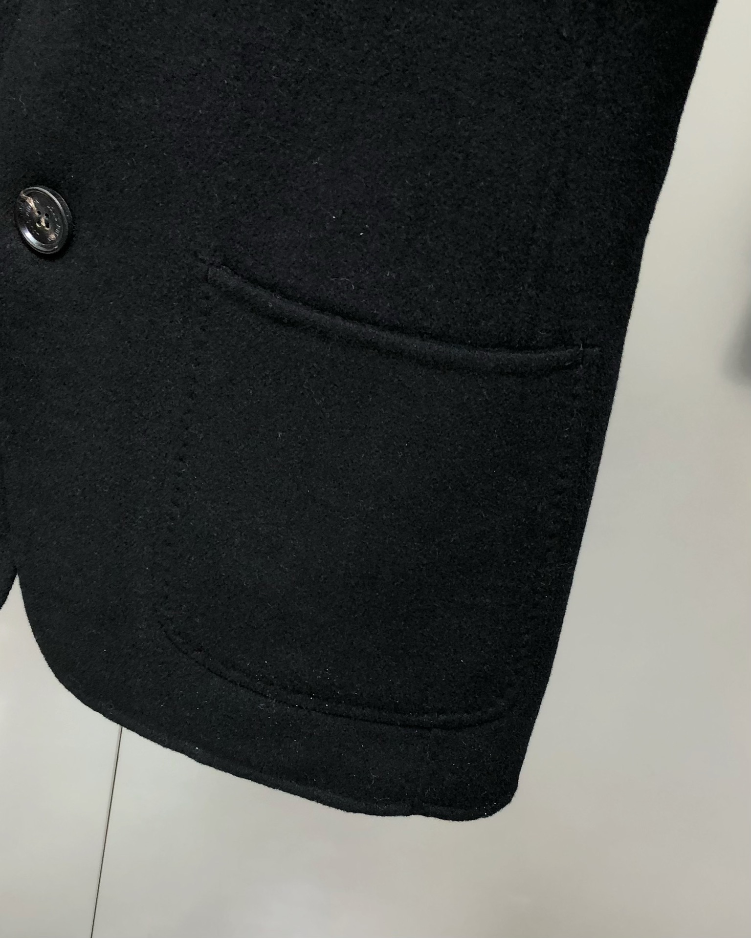 Louis Vuitton Male Down Vest Wool Black M-l-xl