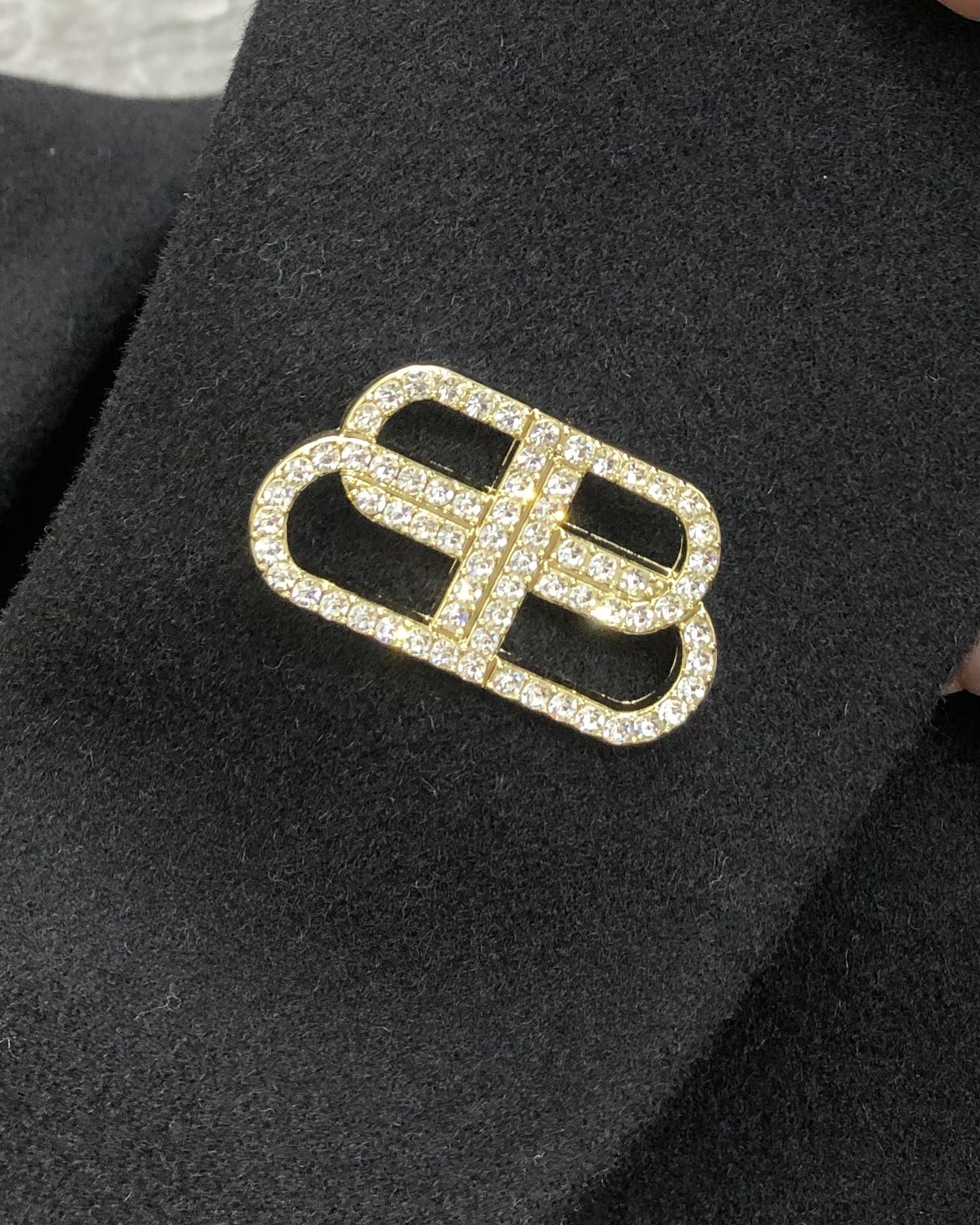 Balenciaga Male Basic Clothing Wool Black S-l-xl