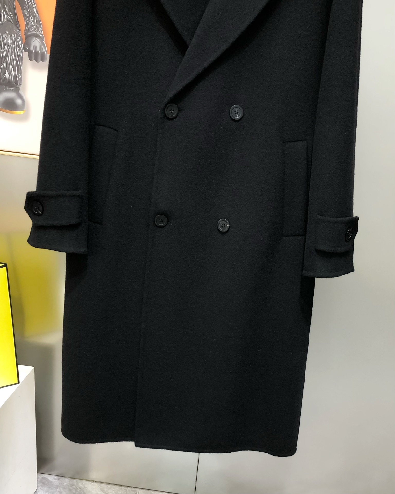 Balenciaga Male Basic Clothing Wool Black S-l-xl