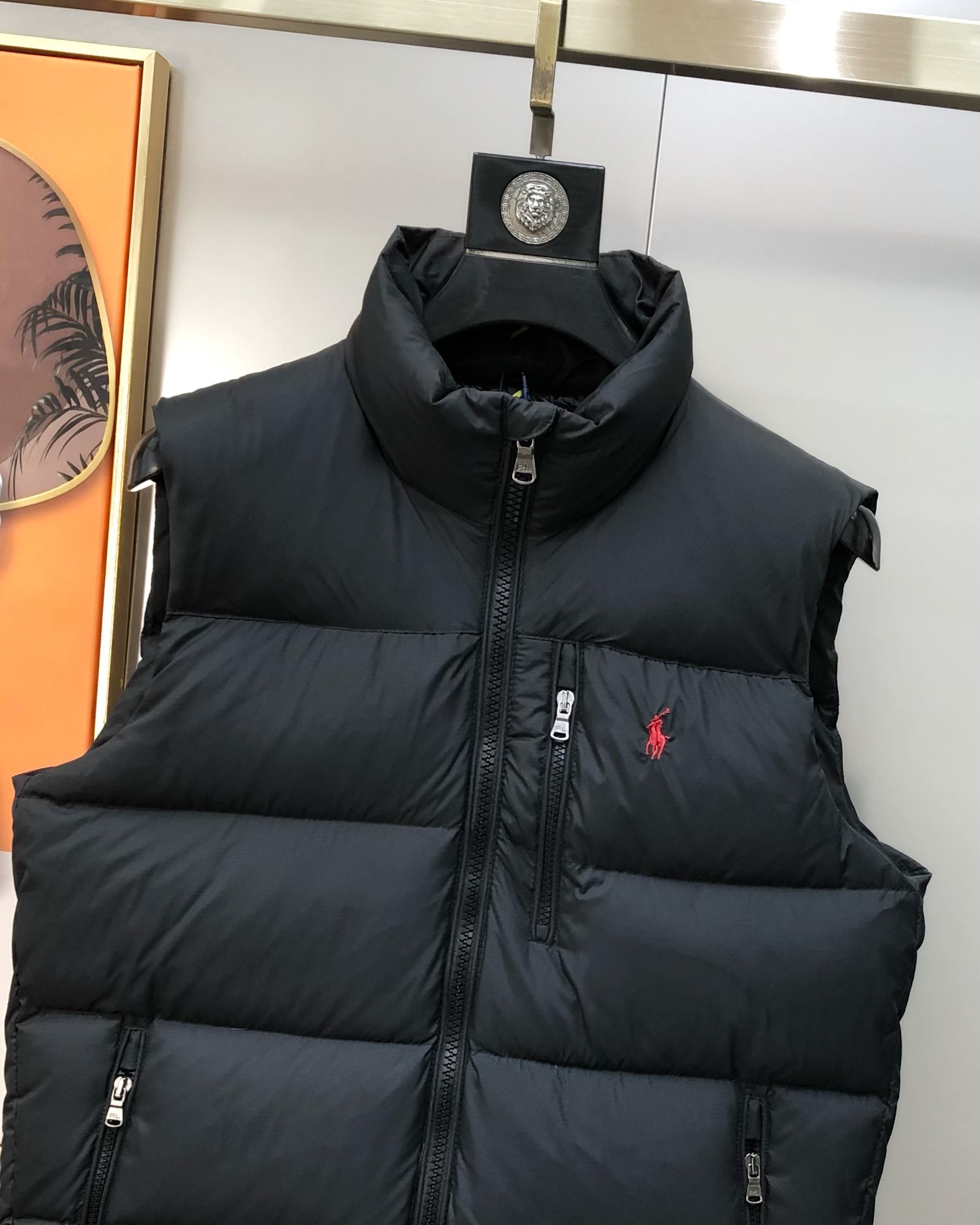 Male Down Vest White Duck Down M-l-xl