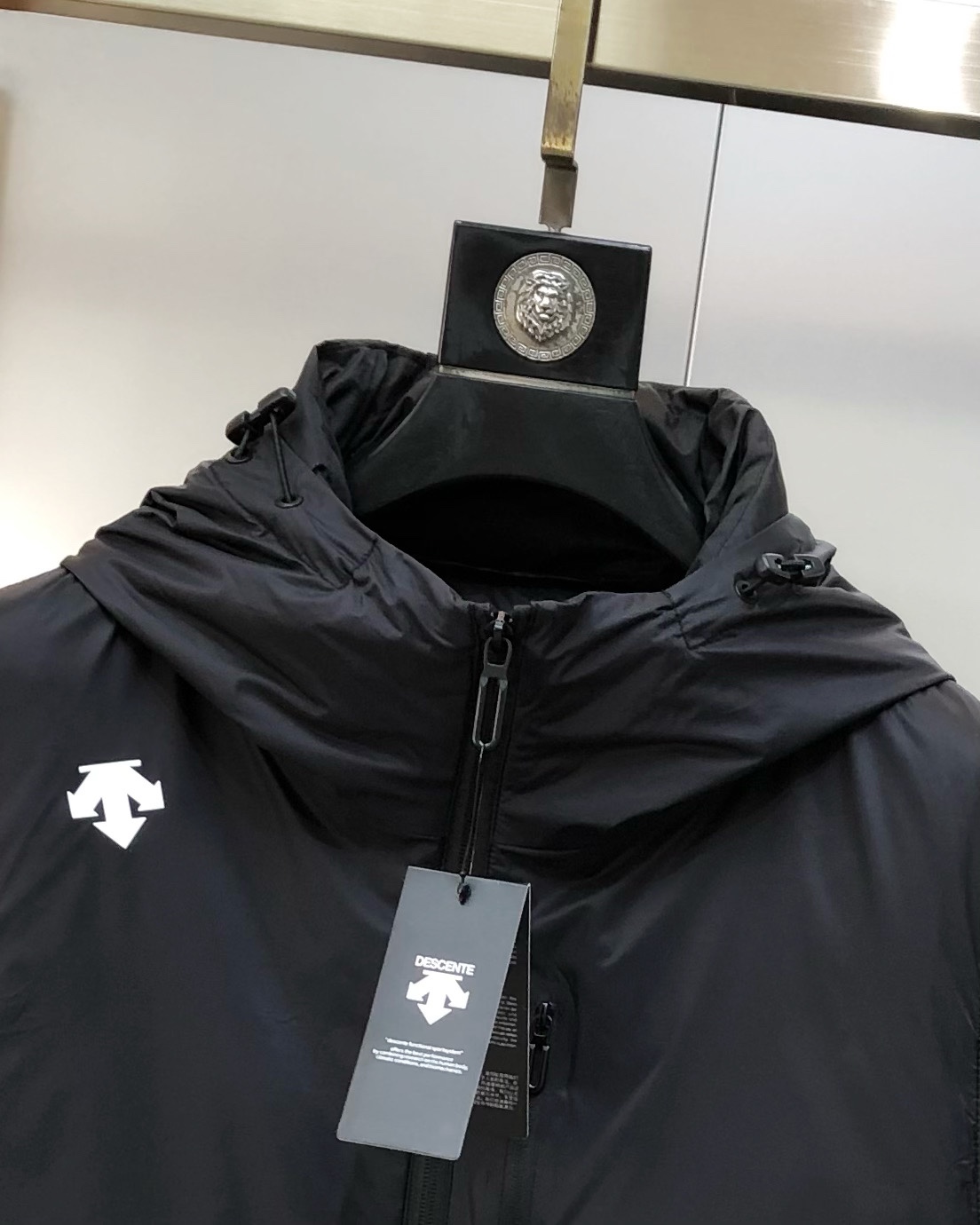 Descente Male Down Vest White Duck Down Black S-m-l-xl