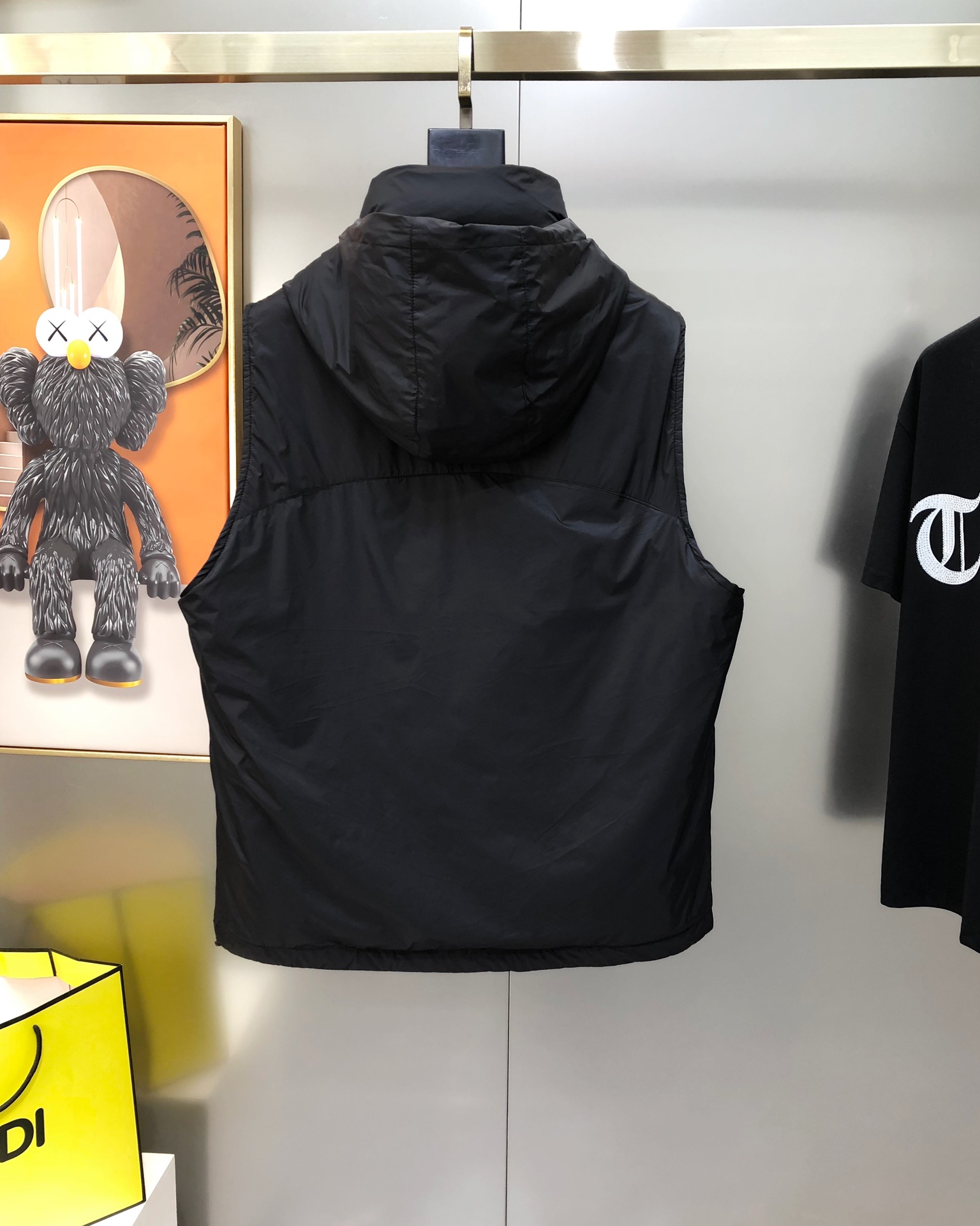 Descente Male Down Vest White Duck Down Black S-m-l-xl