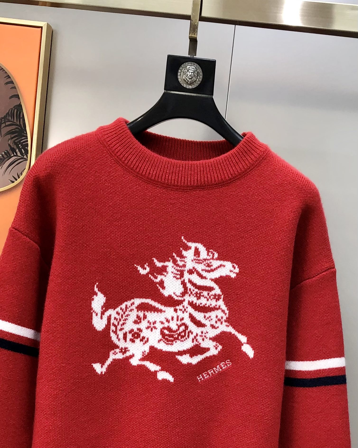 Hermès Male Basic Clothing Wool Black S-m-l-xl