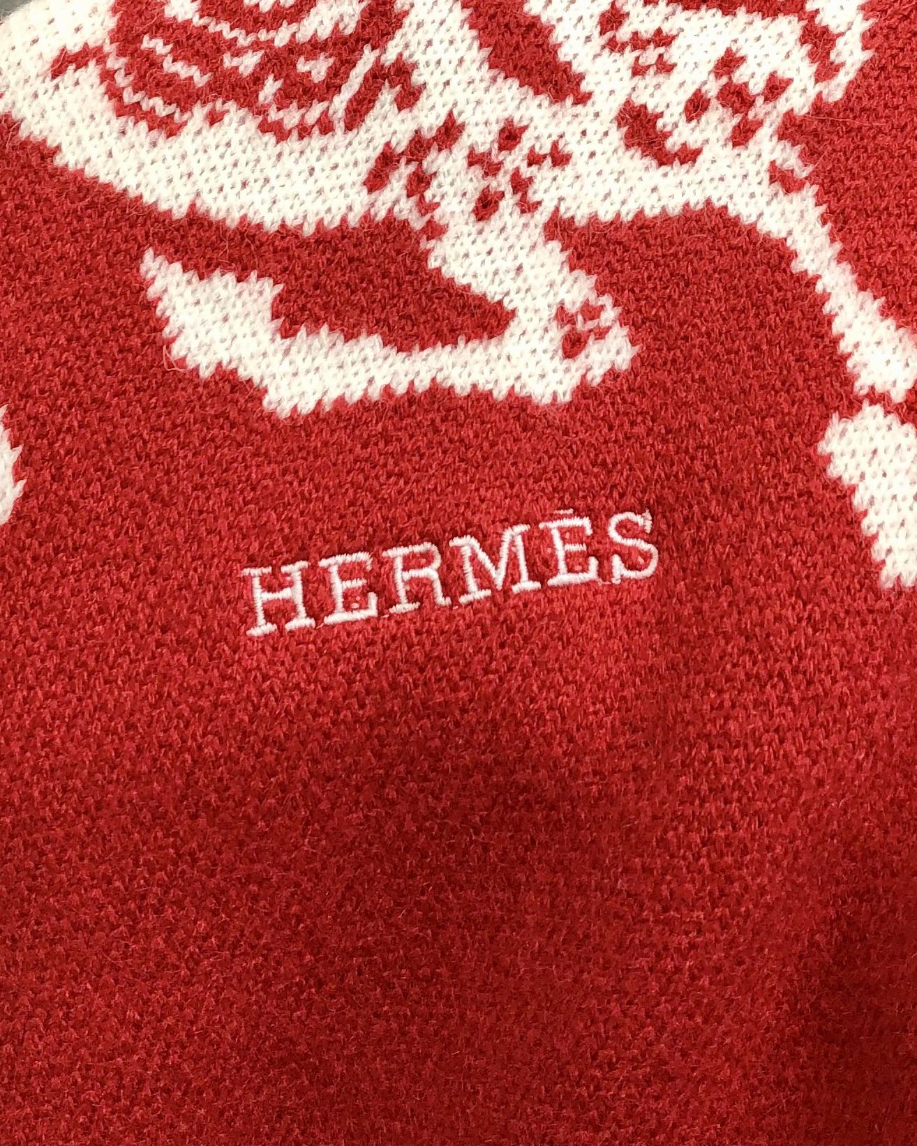 Hermès Male Basic Clothing Wool Black S-m-l-xl