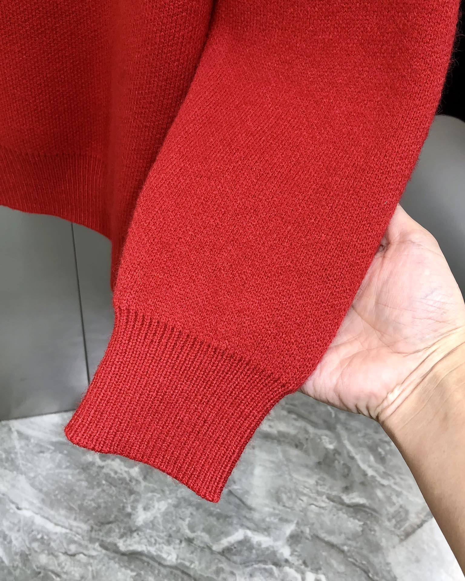 Hermès Male Basic Clothing Wool Black S-m-l-xl