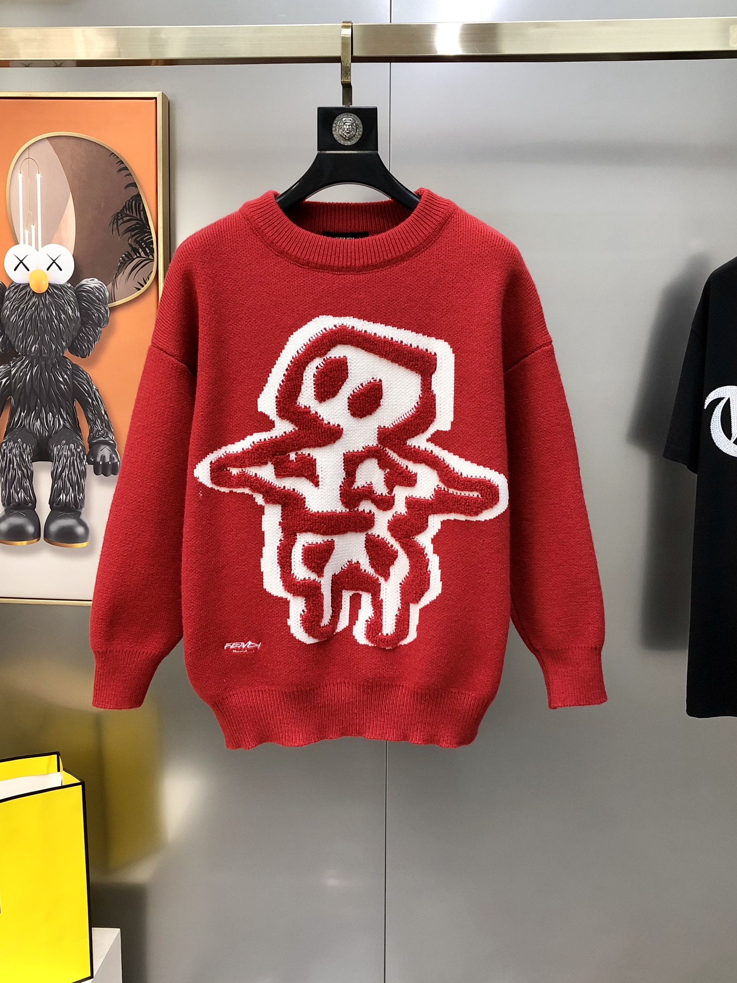 Fendi Male Basic Clothing Wool Black M-l-xl