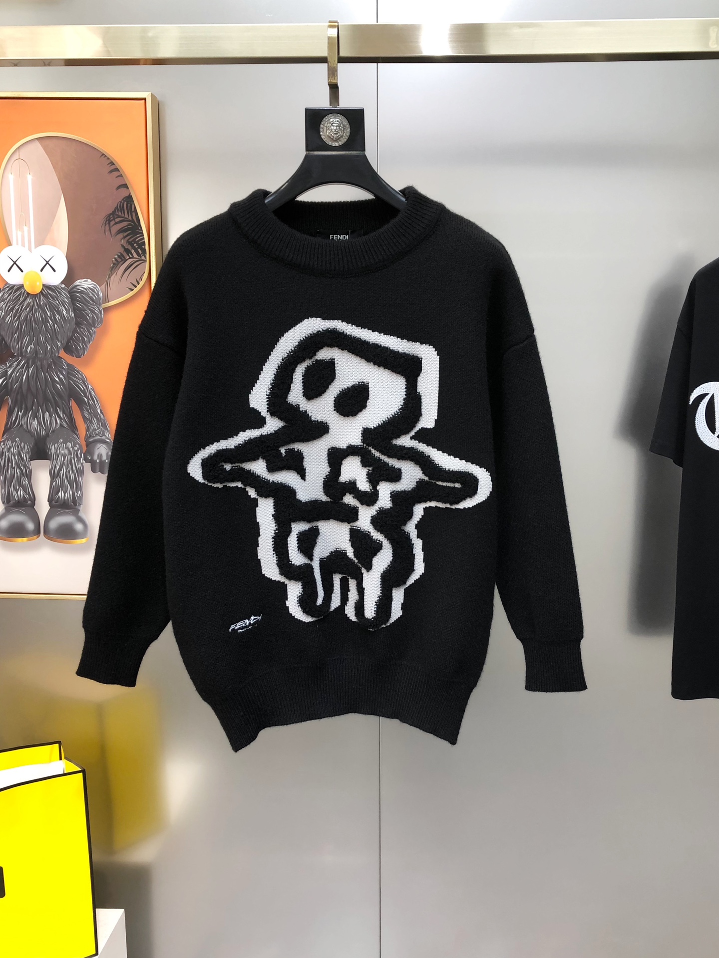 Fendi Male Basic Clothing Wool Black M-l-xl