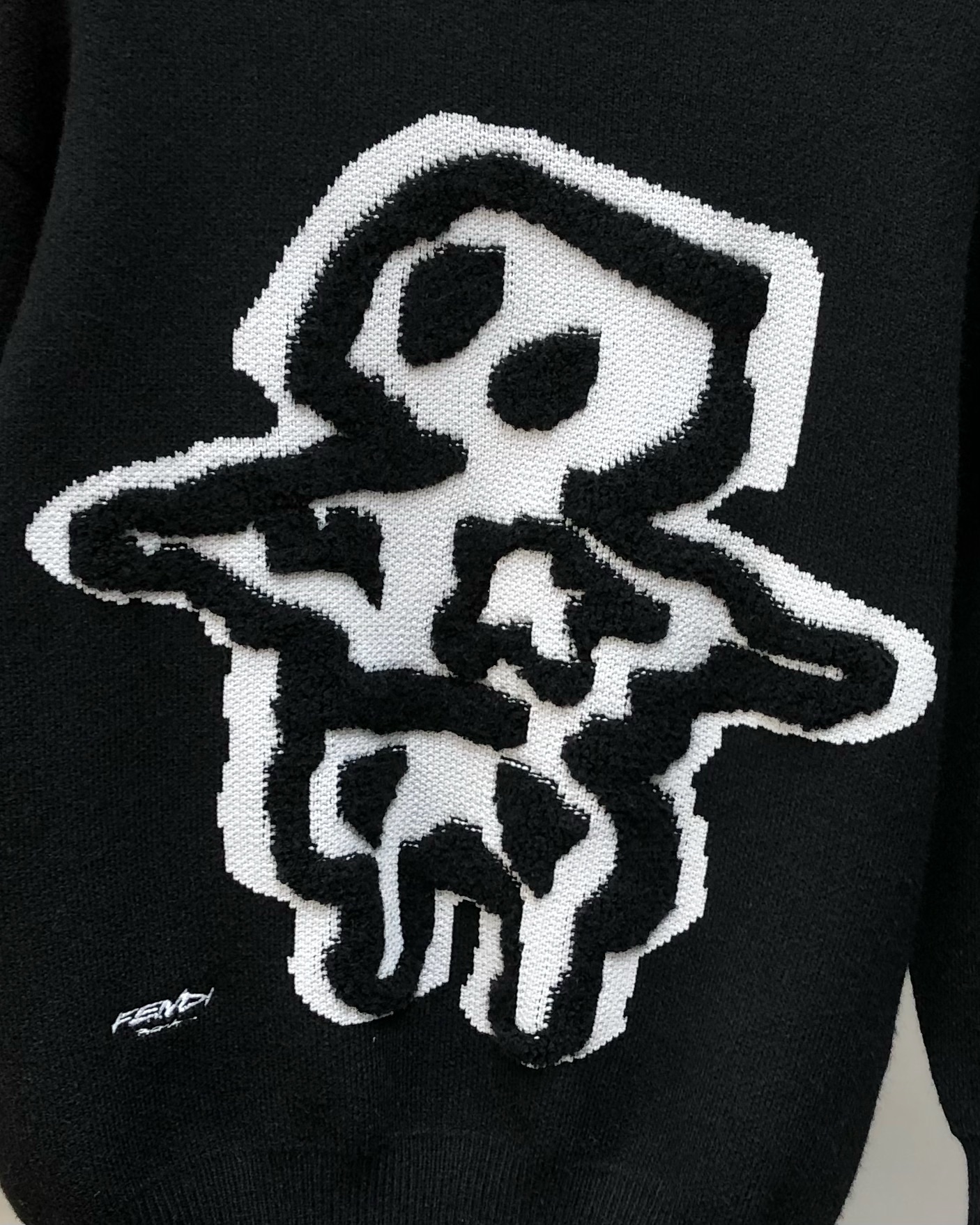 Fendi Male Basic Clothing Wool Black M-l-xl