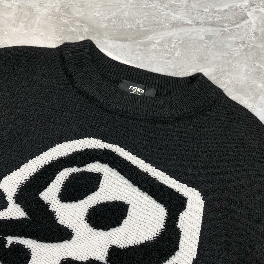 Fendi Male Basic Clothing Wool Black M-l-xl