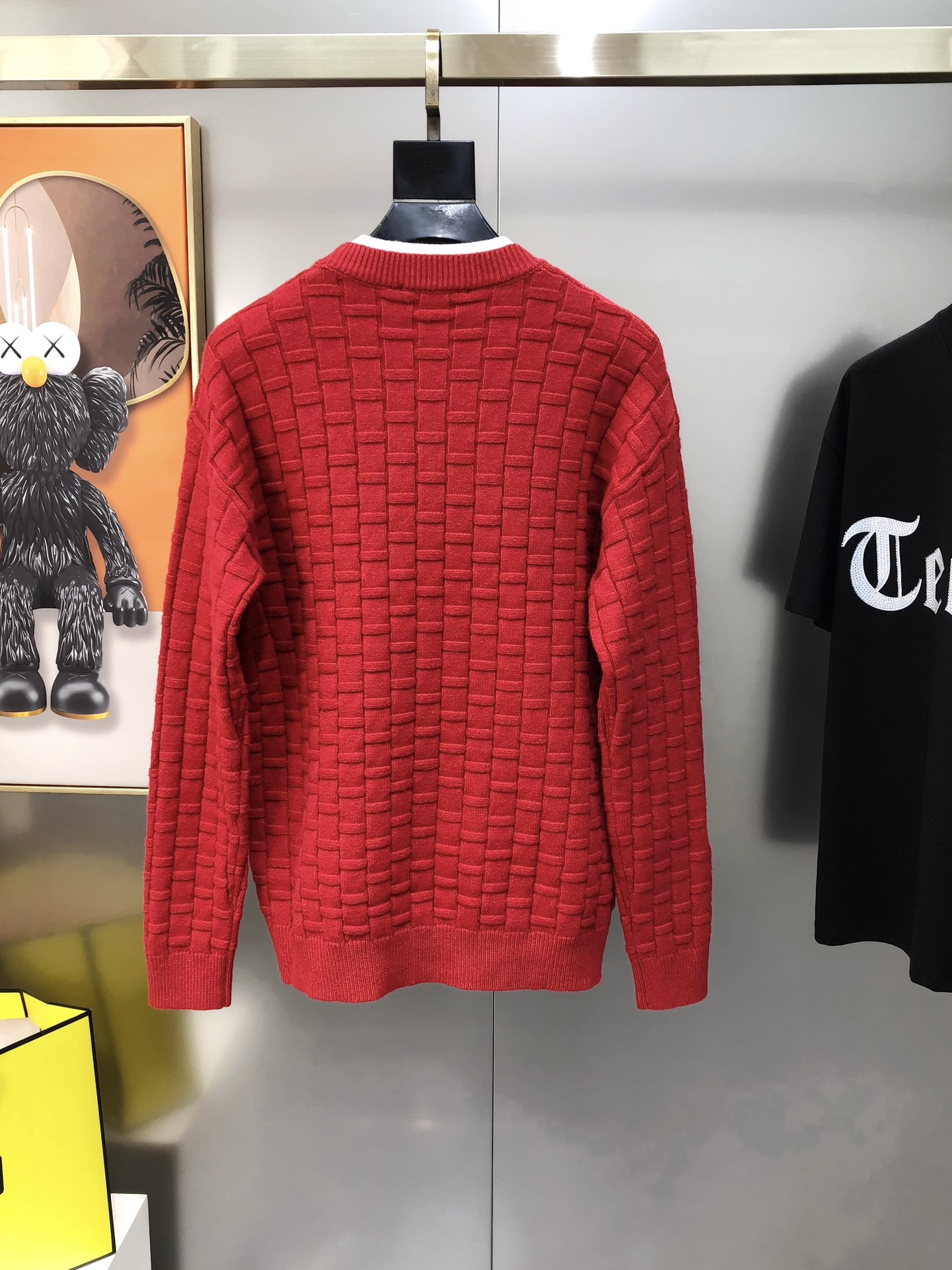 Louis Vuitton Male Basic Clothing Cotton Red M-l-xl