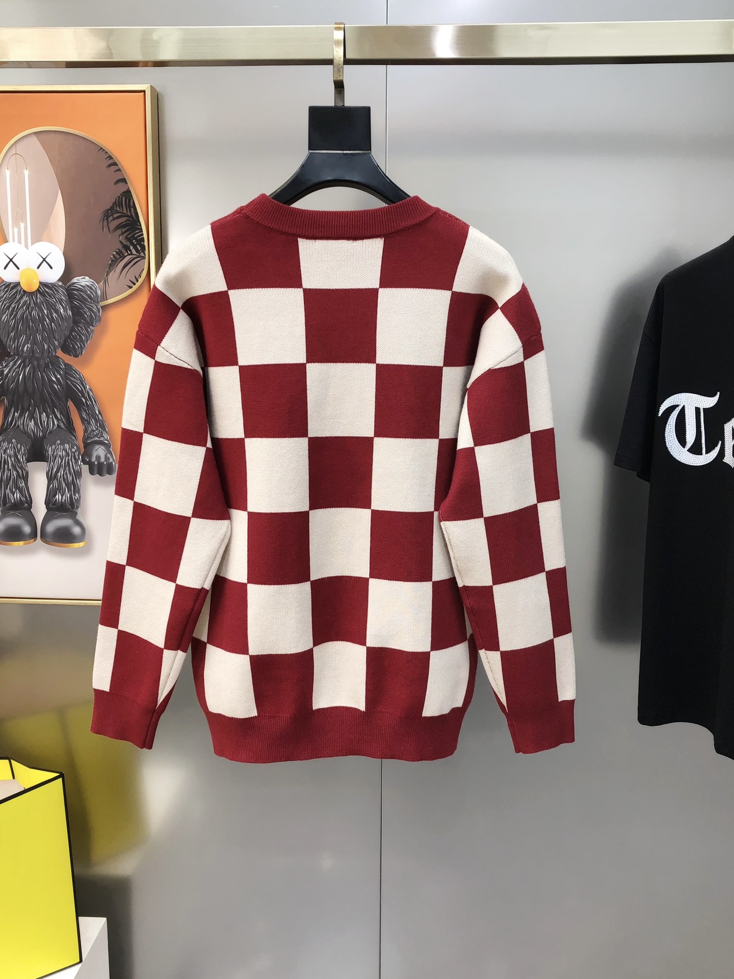 Moncler Male Basic Clothing Cotton Red M-l-xl