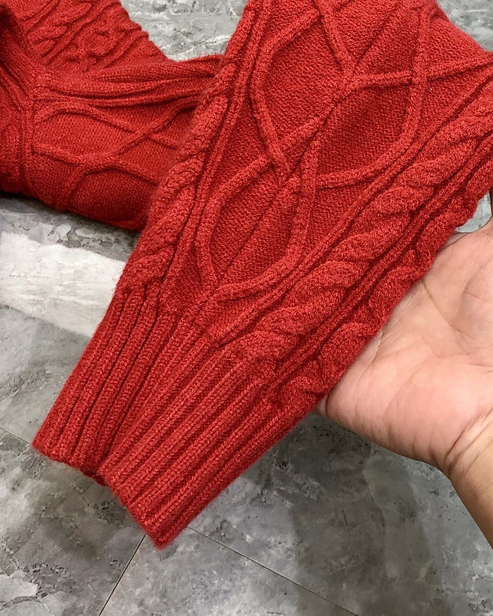 Prada Male Basic Clothing Cotton Red M-l-xl