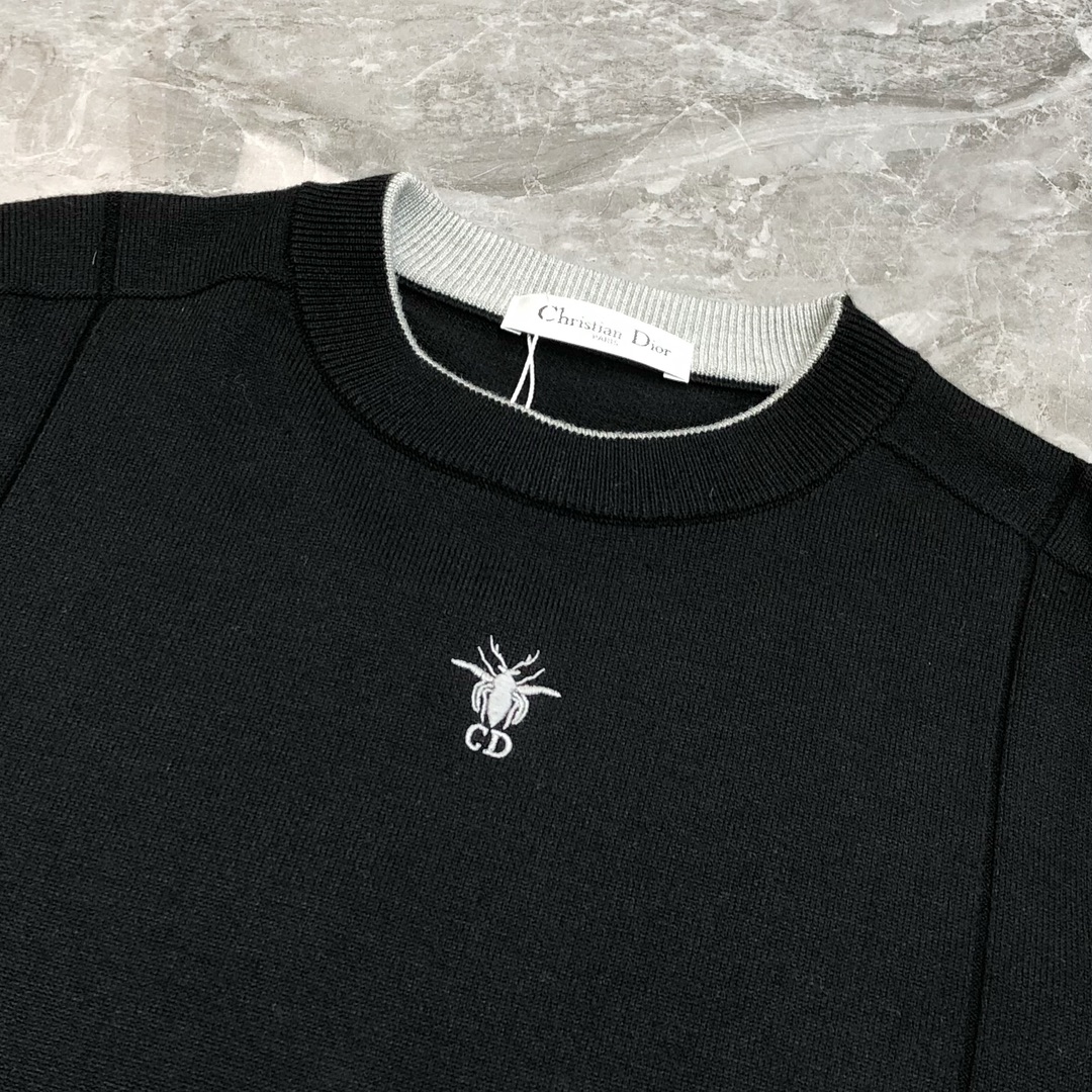 Dior Male Basic Clothing Wool Black M-l-xl