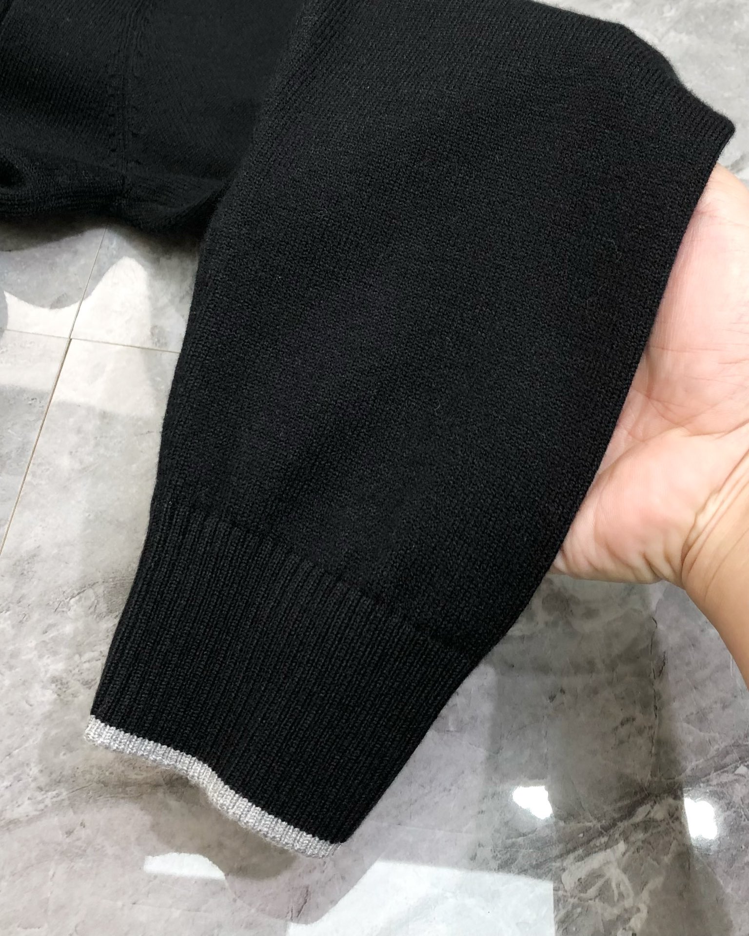 Dior Male Basic Clothing Wool Black M-l-xl
